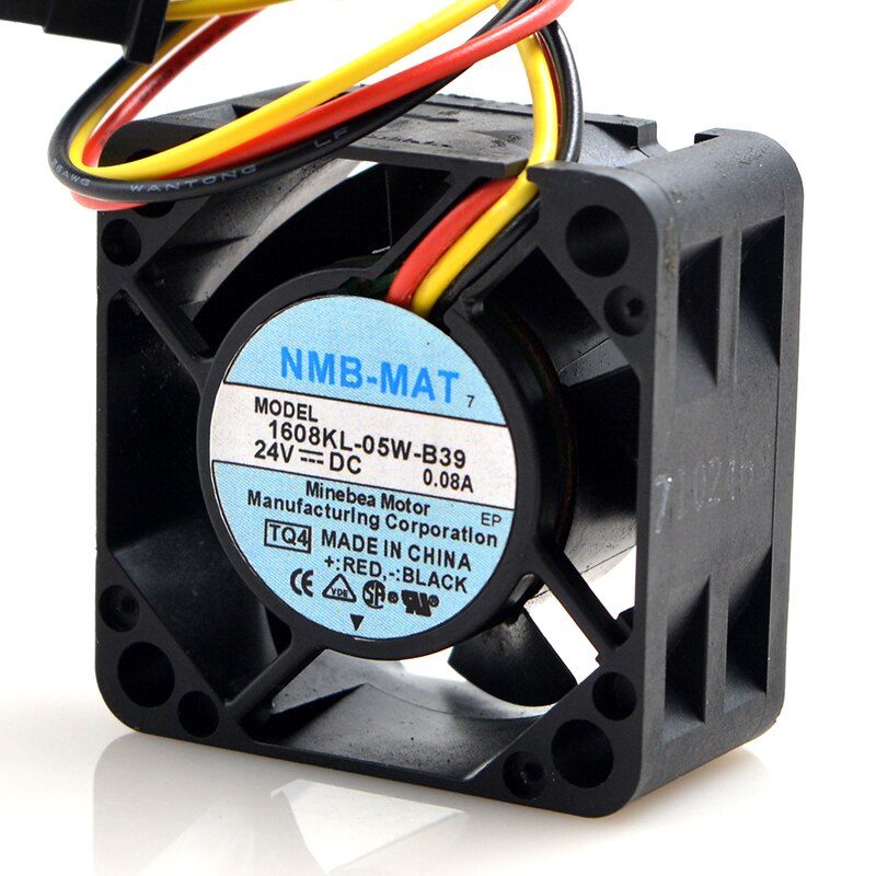 NMB 1608KL-05W-B39 40x40x20mm 24V DC 0.07A Axial Cooling Fan
