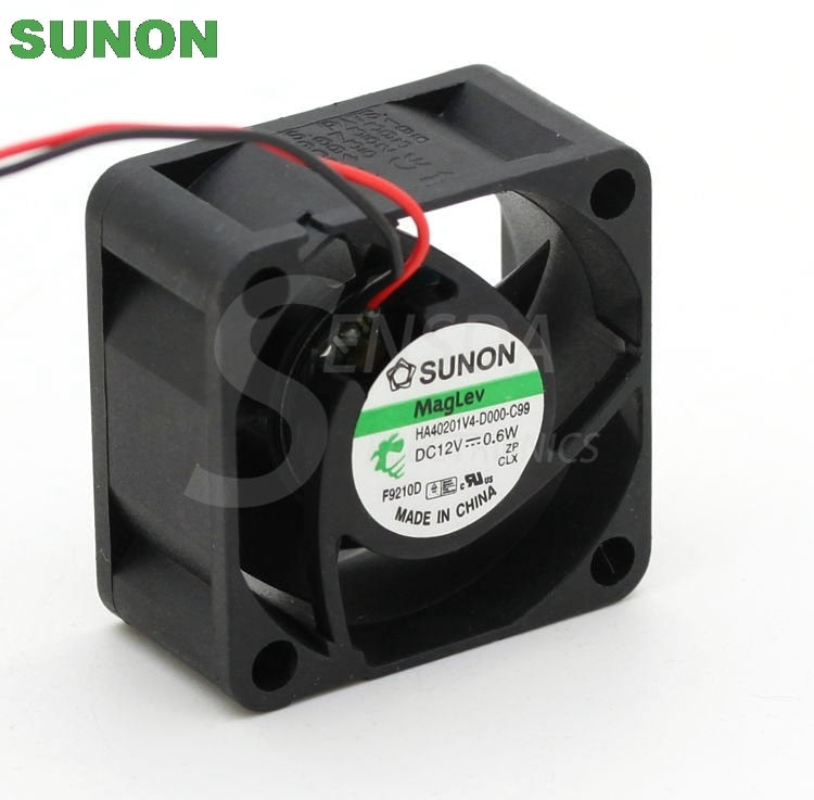 SUNON HA40201V4-D000-C99 40x40x20mm 12V DC Axial Cooling Fan