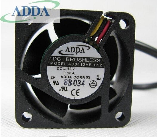 ADDA AD0412HB-C52 40x40x20mm 12V DC 0.15A Axial Cooling Fan