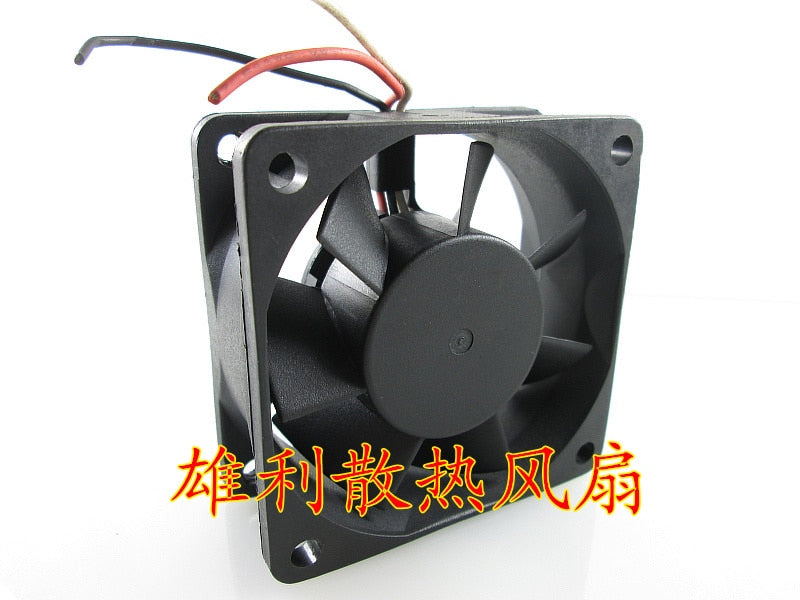 ADDA AD0612HB-A73GL 60x60x25mm 12V DC 0.23A 3-Wire Axial Cooling Fan
