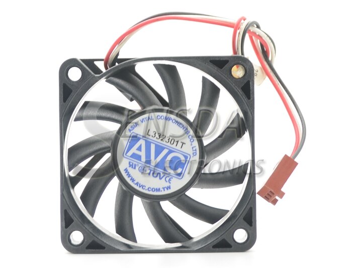 AVC F6010B12HS 60x60x10mm 12V DC 0.19A Axial Cooling Fan