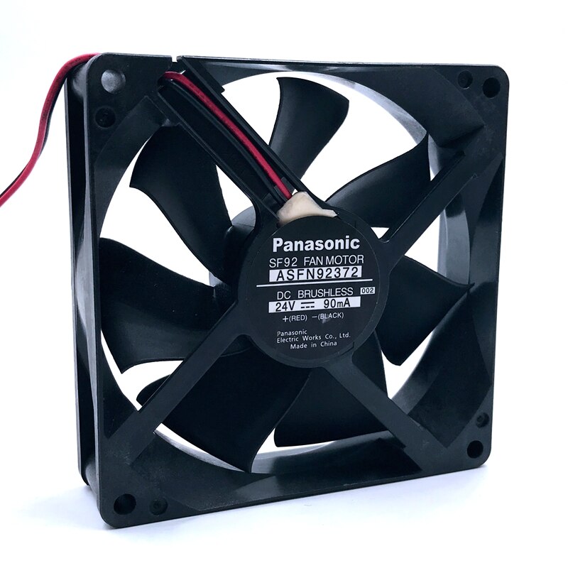 ASFN92372 92x92x25mm 24V DC 0.09A Axial Cooling Fan