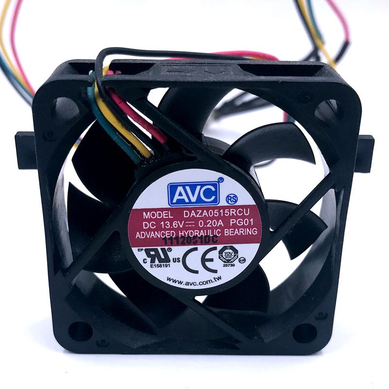 AVC DAZA0515RCU 50x50x15mm 0.20A Axial Cooling Fan