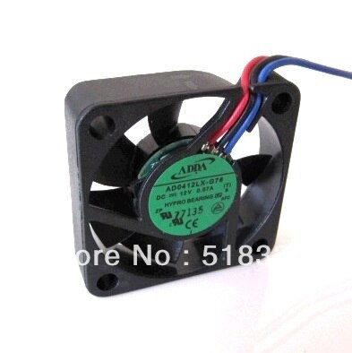 ADDA AD0412LX-G76 40x40x10mm 12V DC 0.07A Axial Cooling Fan