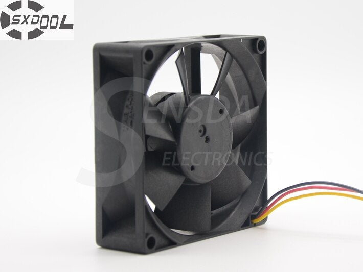 Melco Technorex 80x80x25mm 24V DC 0.12A Axial Cooling Fan