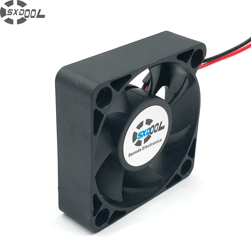 X-FAN 50x50x15mm 12V DC 0.14A 2-Wire Axial Cooling Fan