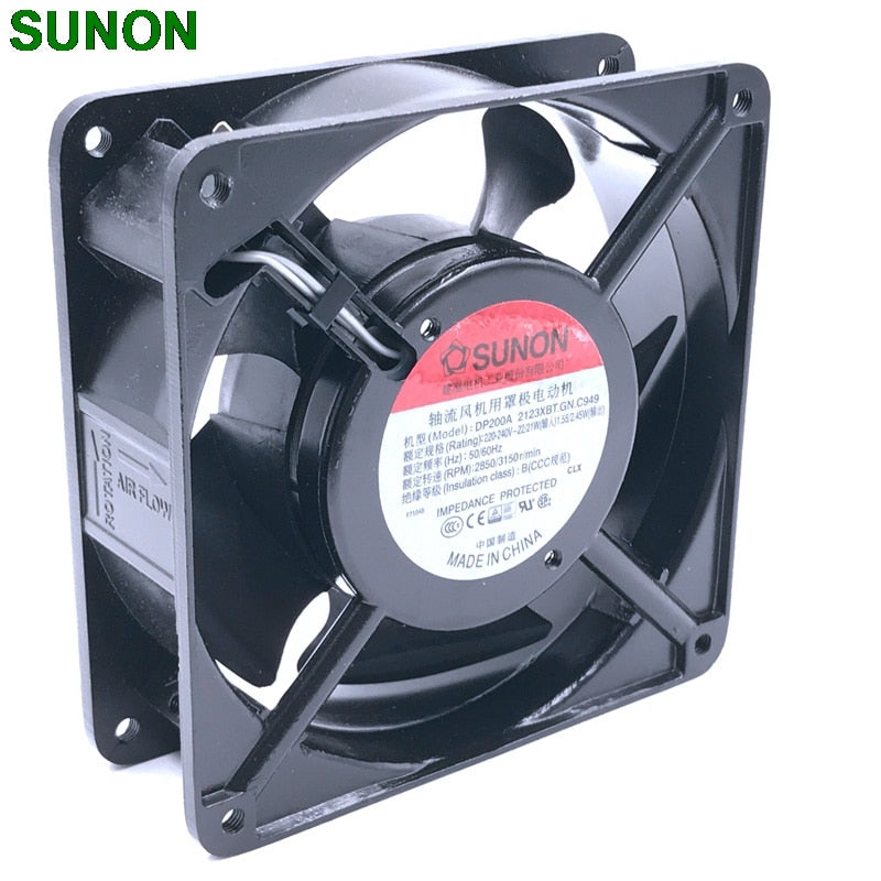 SUNON DP200A-2123XBT.GN 120x120x38mm 240V AC Axial Cooling Fan