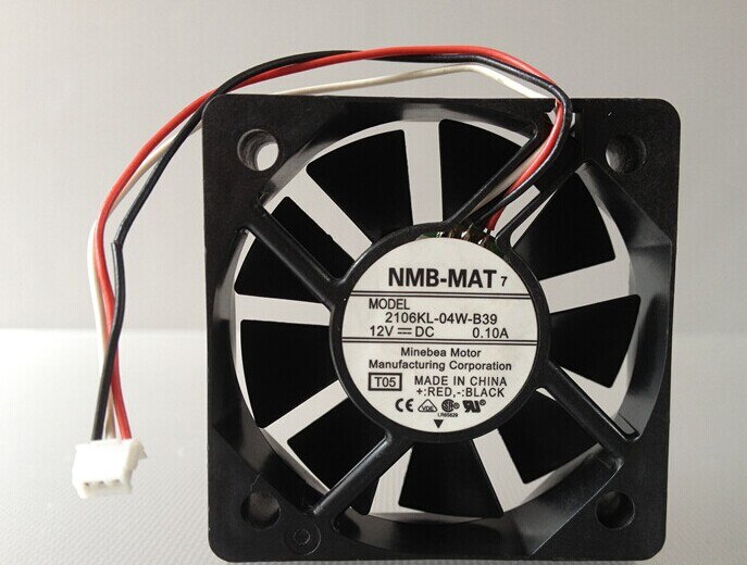 NMB 2106KL-04W-B39 50x50x15mm 12V DC 0.1A Axial Cooling Fan