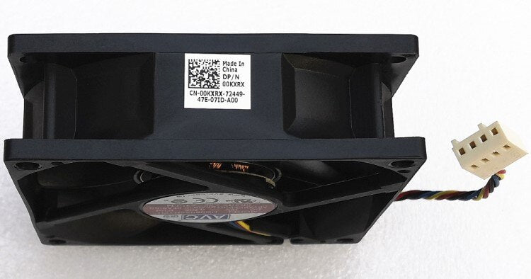 AVC DS08025R12U 80x80x25mm 12V DC 0.70A 4-Wire Axial Cooling Fan