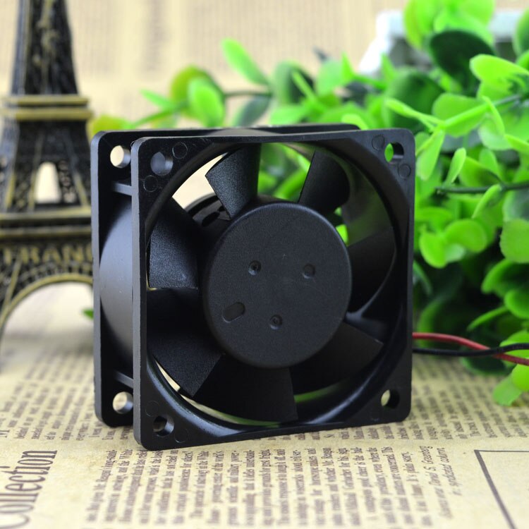 Delta DFB0624H 60x60x25mm 24V DC 0.11A 2-Wire Axial Cooling Fan