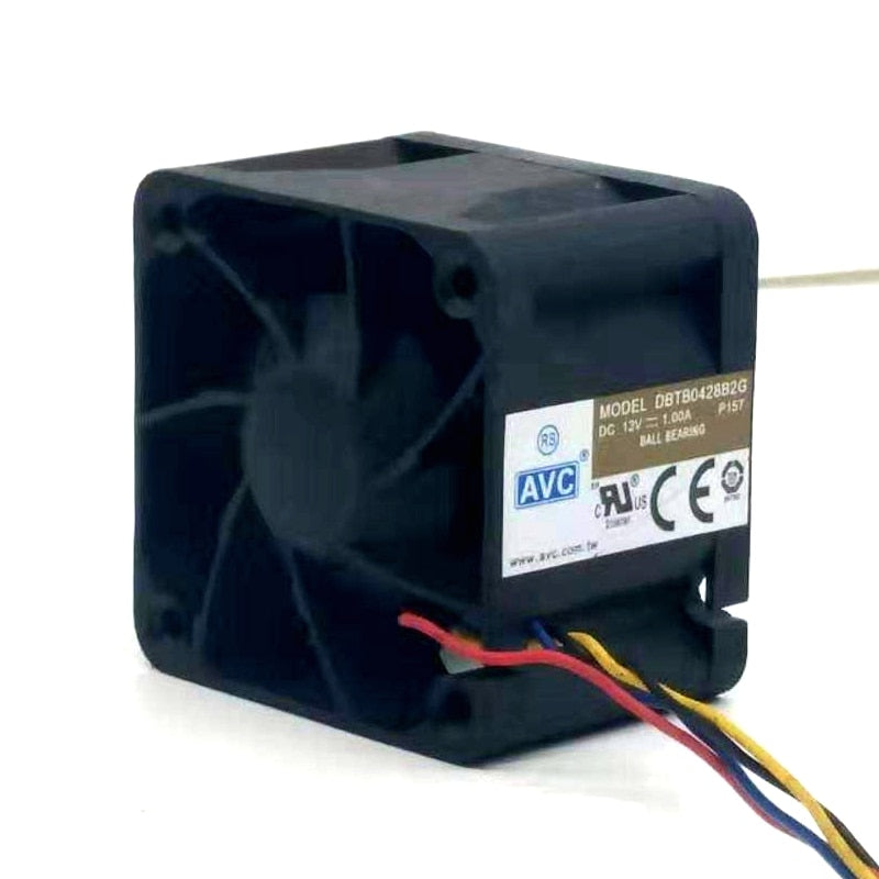 AVC DBTB0428B2G 40x40x28mm 12V DC Industrial Cooling Fan