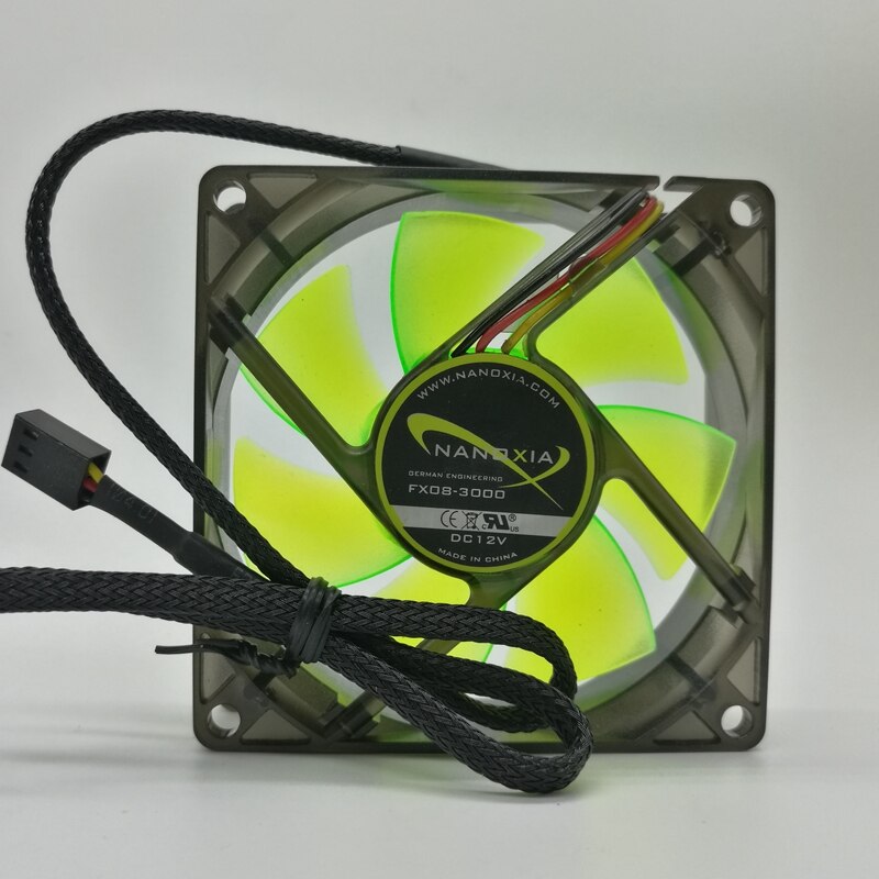 80x80x25mm 12V DC Axial Cooling Fan