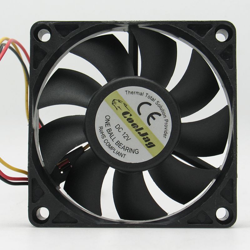 Everflow 70x70x15mm 12V DC 0.30A Axial Cooling Fan