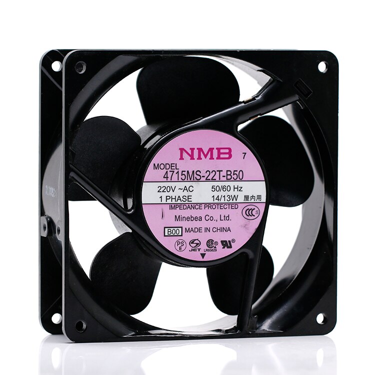 NMB 4715ms-22t-b50 120x120x38mm 230V AC Industrial Cooling Fan