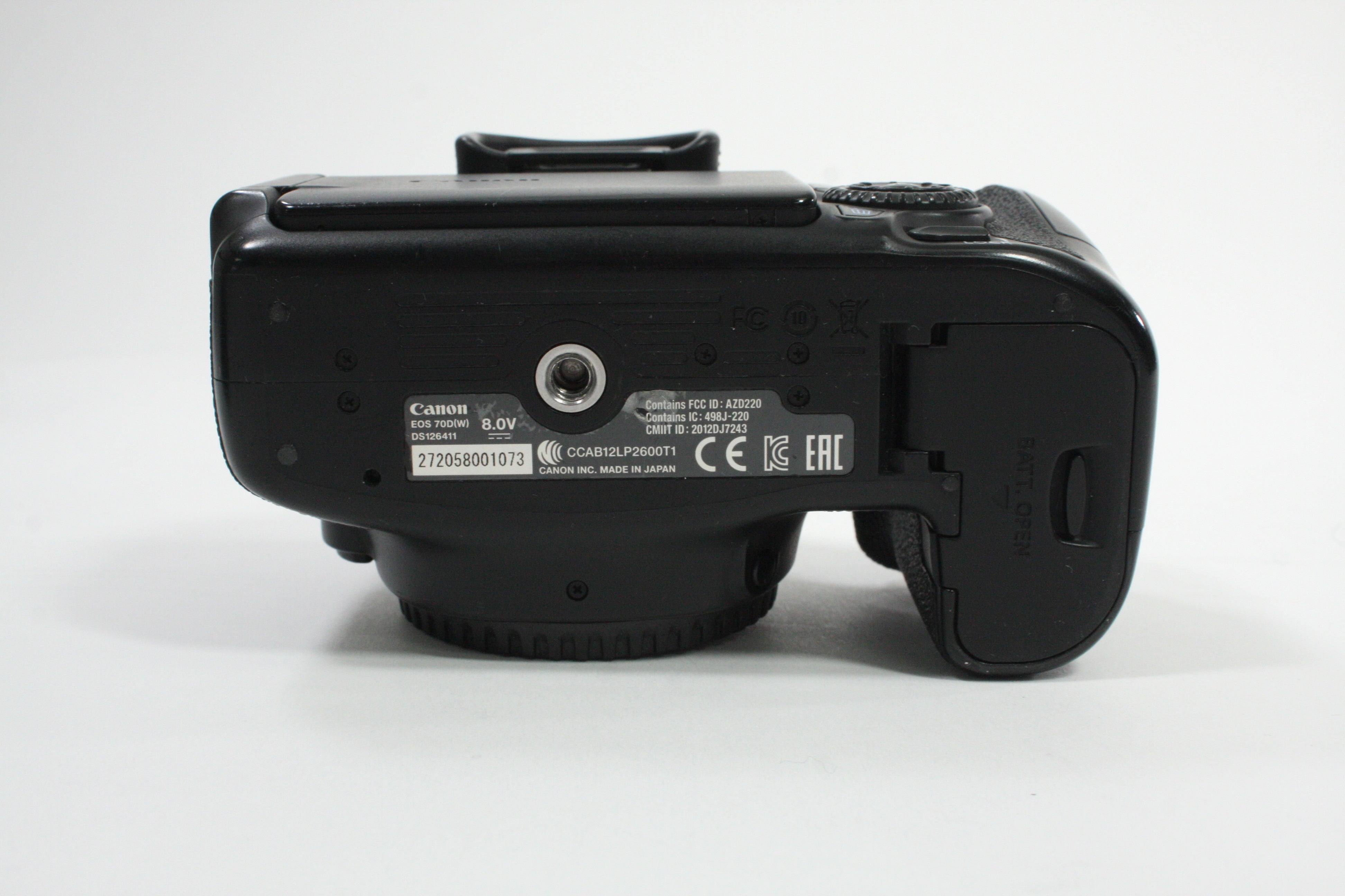 Canon EOS 70D DSLR Camera Body with Shutter Count of 25,366