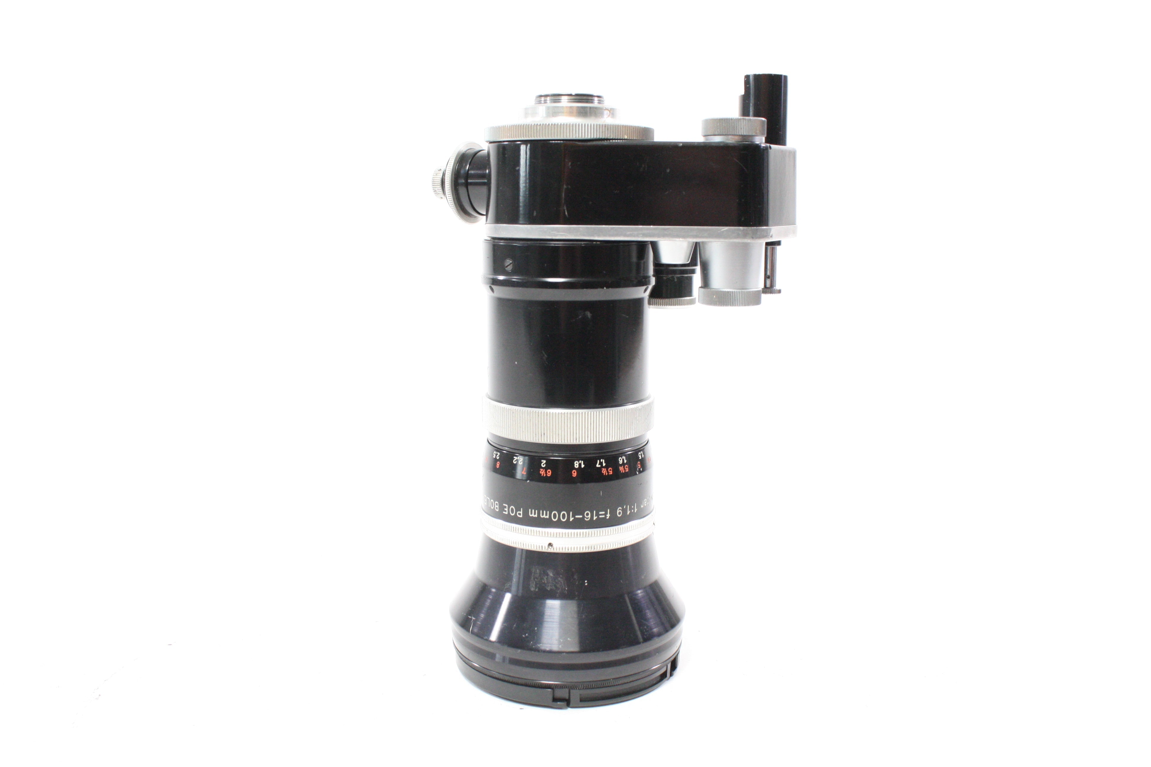 Kern 16-100mm f/1.9 Vario-Switar Poe Bolex H16RX Lens for C Mount AS-IS