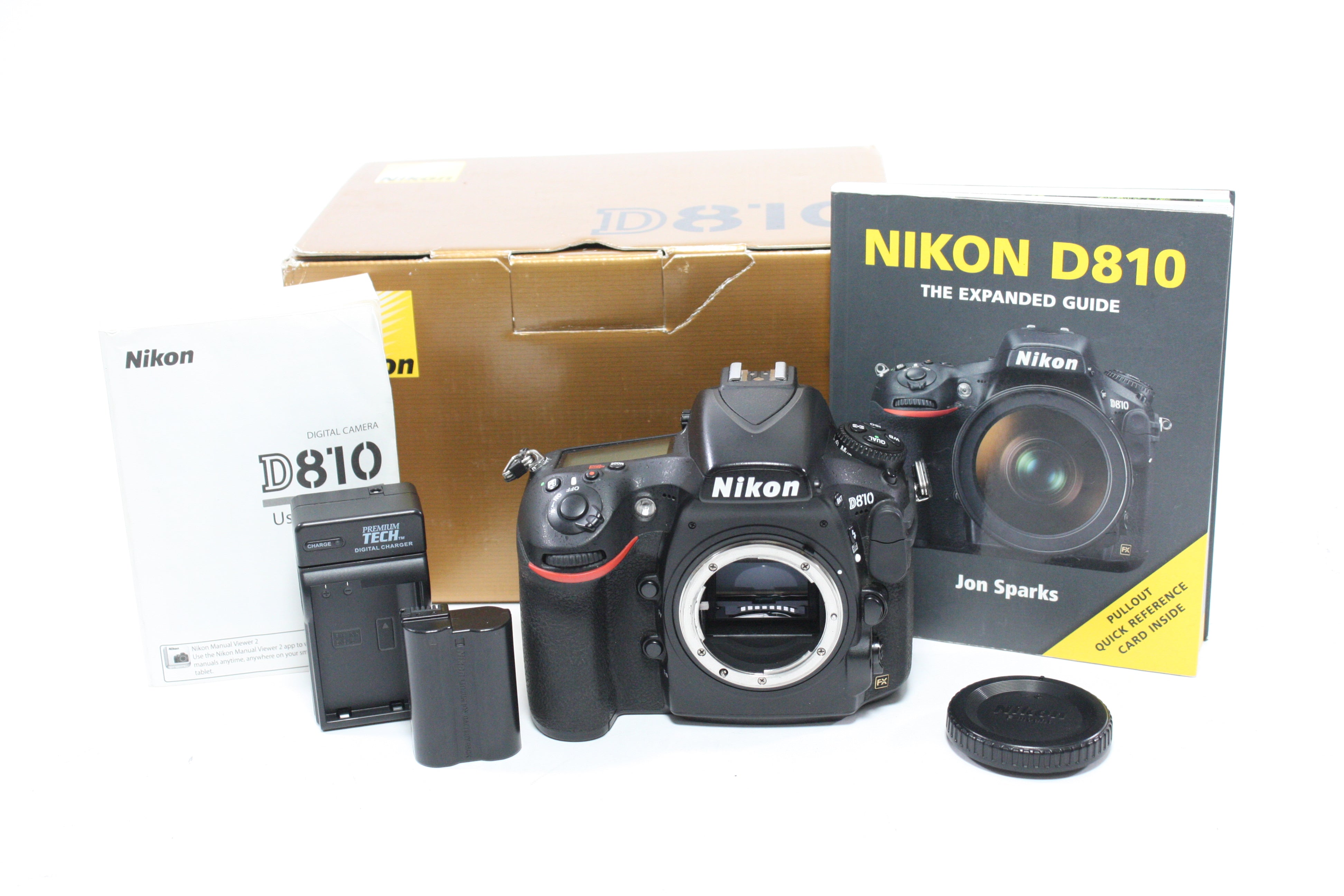 Nikon D810 DSLR Camera Body with Shutter Count 27,923