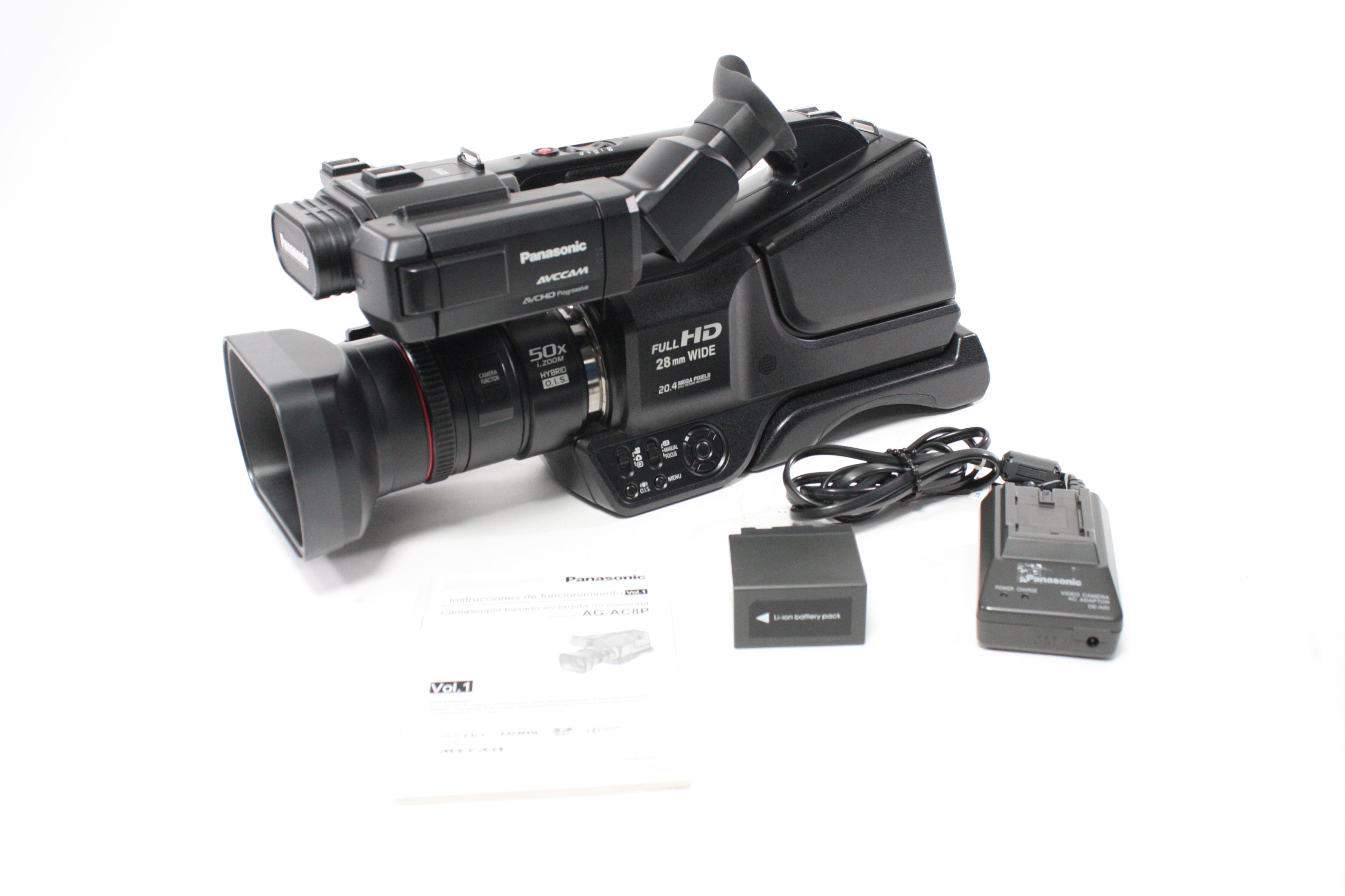 Panasonic AVCCAM AG-AC8P with 30 Hours