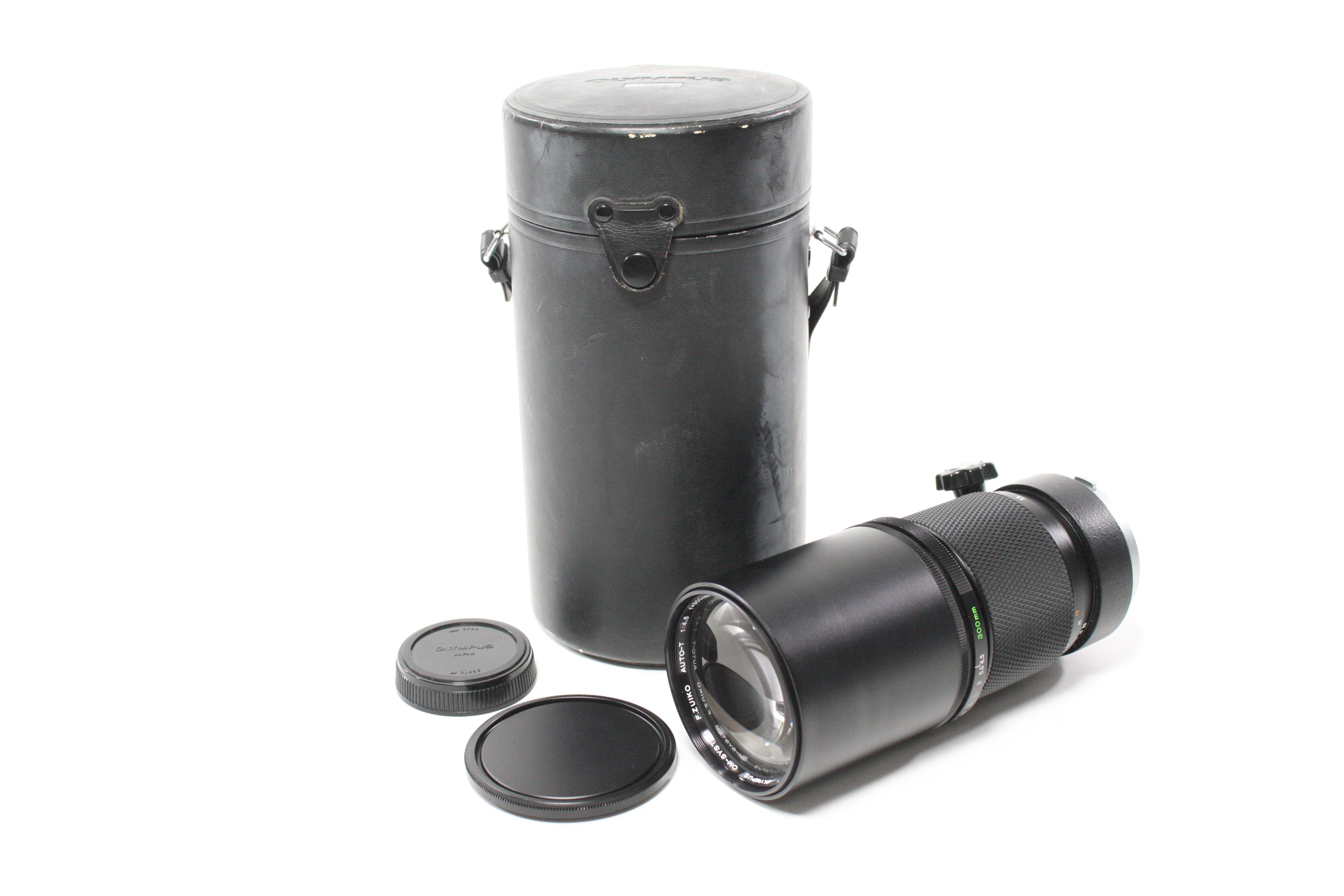 Olympus 300mm f/4.5 F. Zuiko Auto-T Lens for OM Mount AS-IS