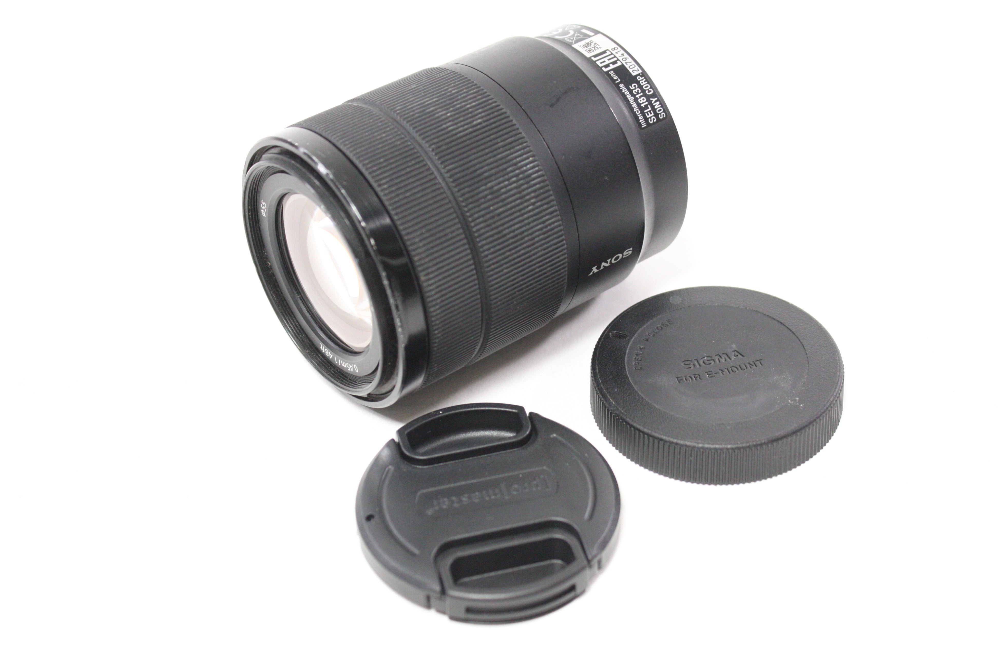 Sony 18-135mm f/3.5-5.6 OSS Lens for E Mount AS-IS