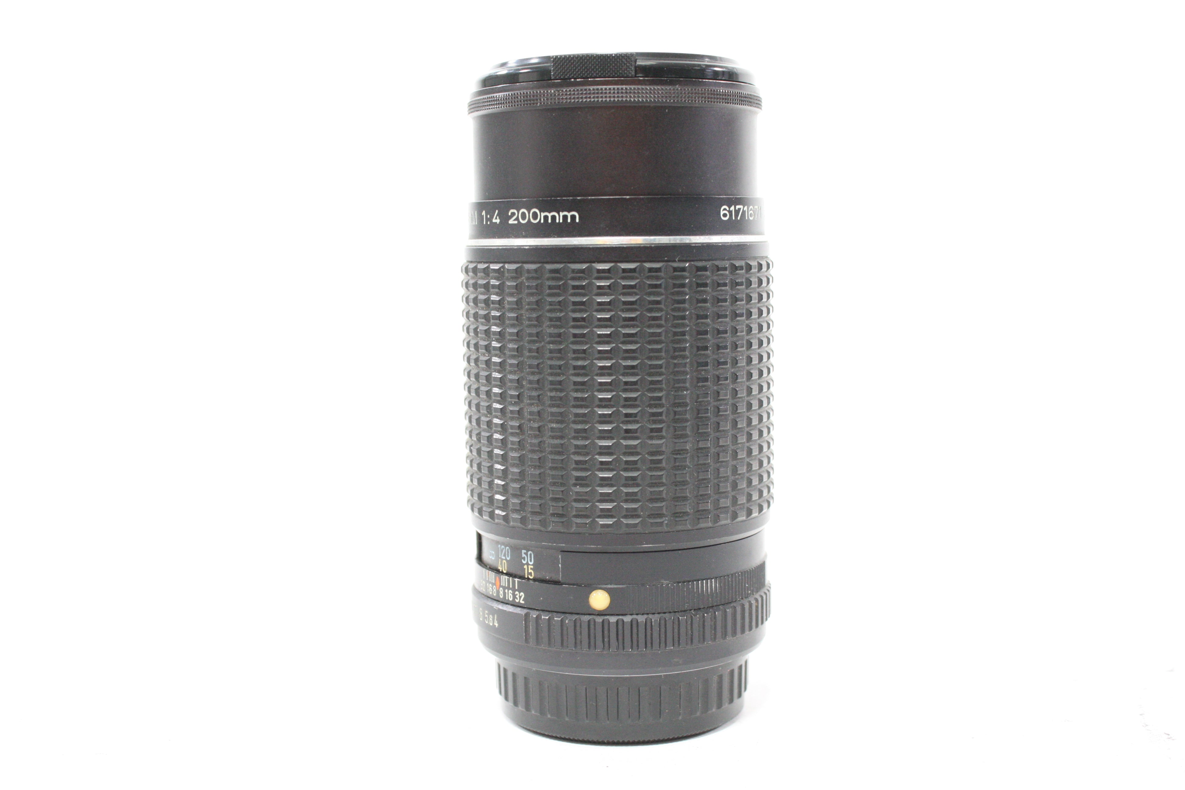 Pentax 200mm f/4 SMC Pentax-M Lens for K Mount
