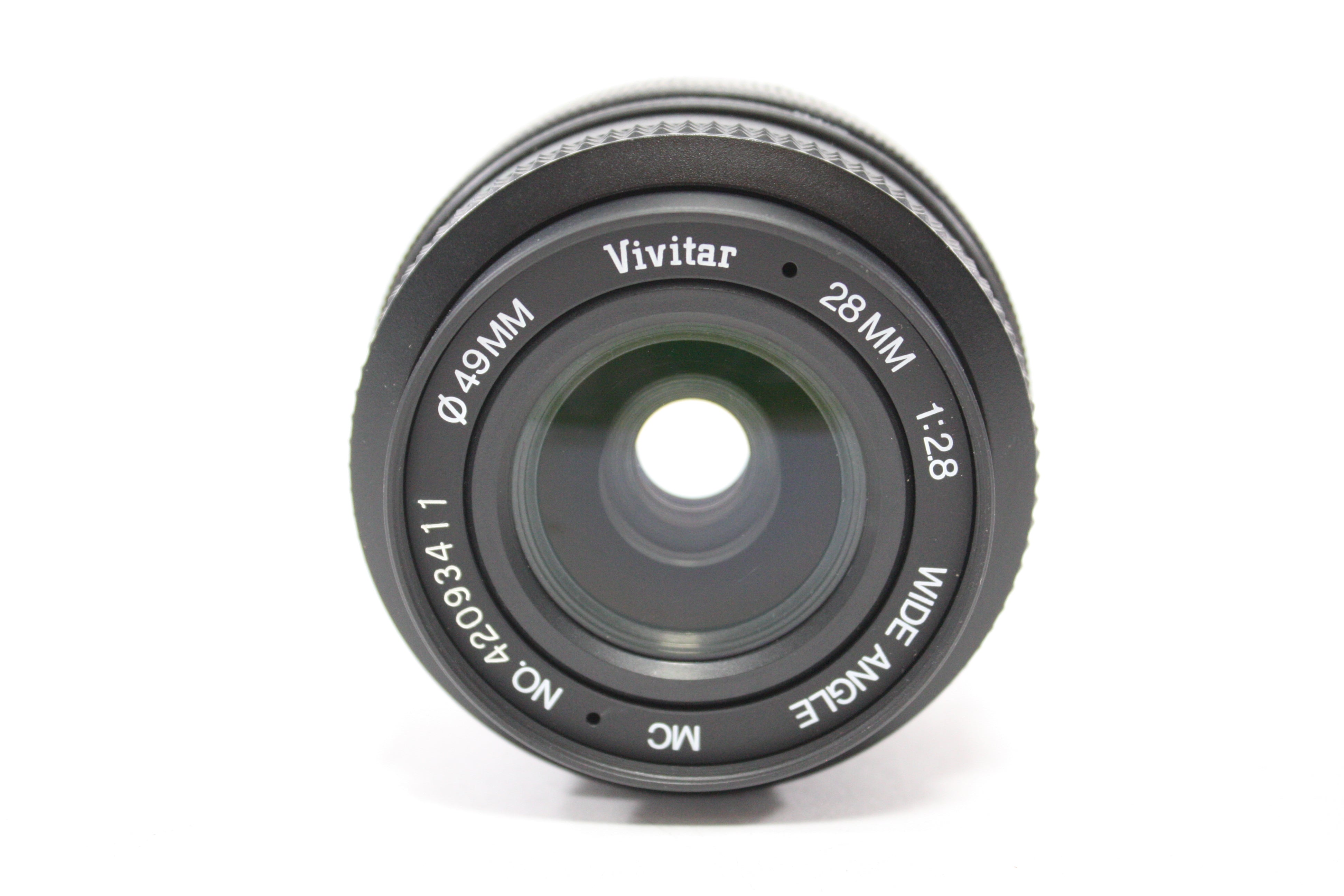 Vivitar 28mm f/2.8 Wide Angle MC Lens for Canon FD Mount