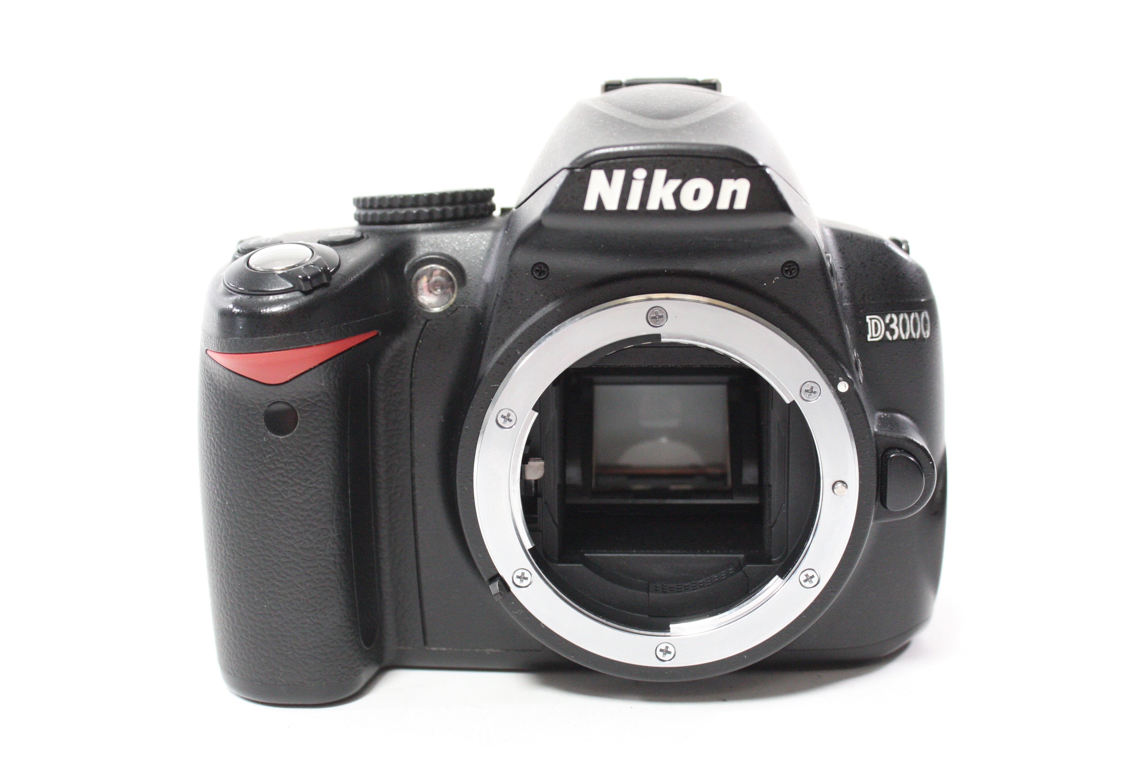 Nikon D3000 DSLR Camera with 18-55mm f/3.5-5.6 G VR AF-S DX Nikkor Lens with Shutter Count 20,253