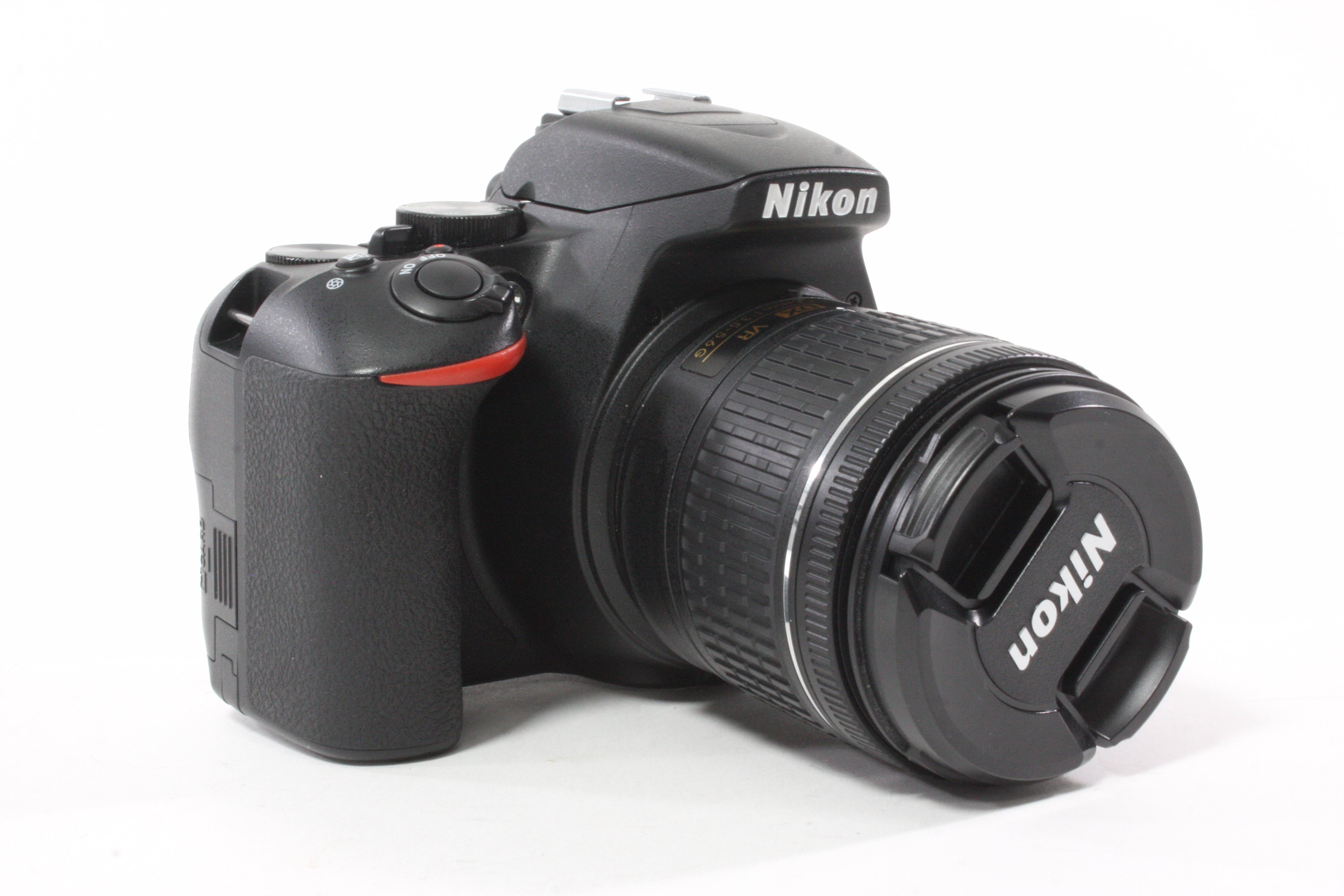 Nikon D3500 Digital with 18-55mm f/3.5-5.6 G VR AF-P DX NIKKOR for F Mount with a Shutter Count of 5,265