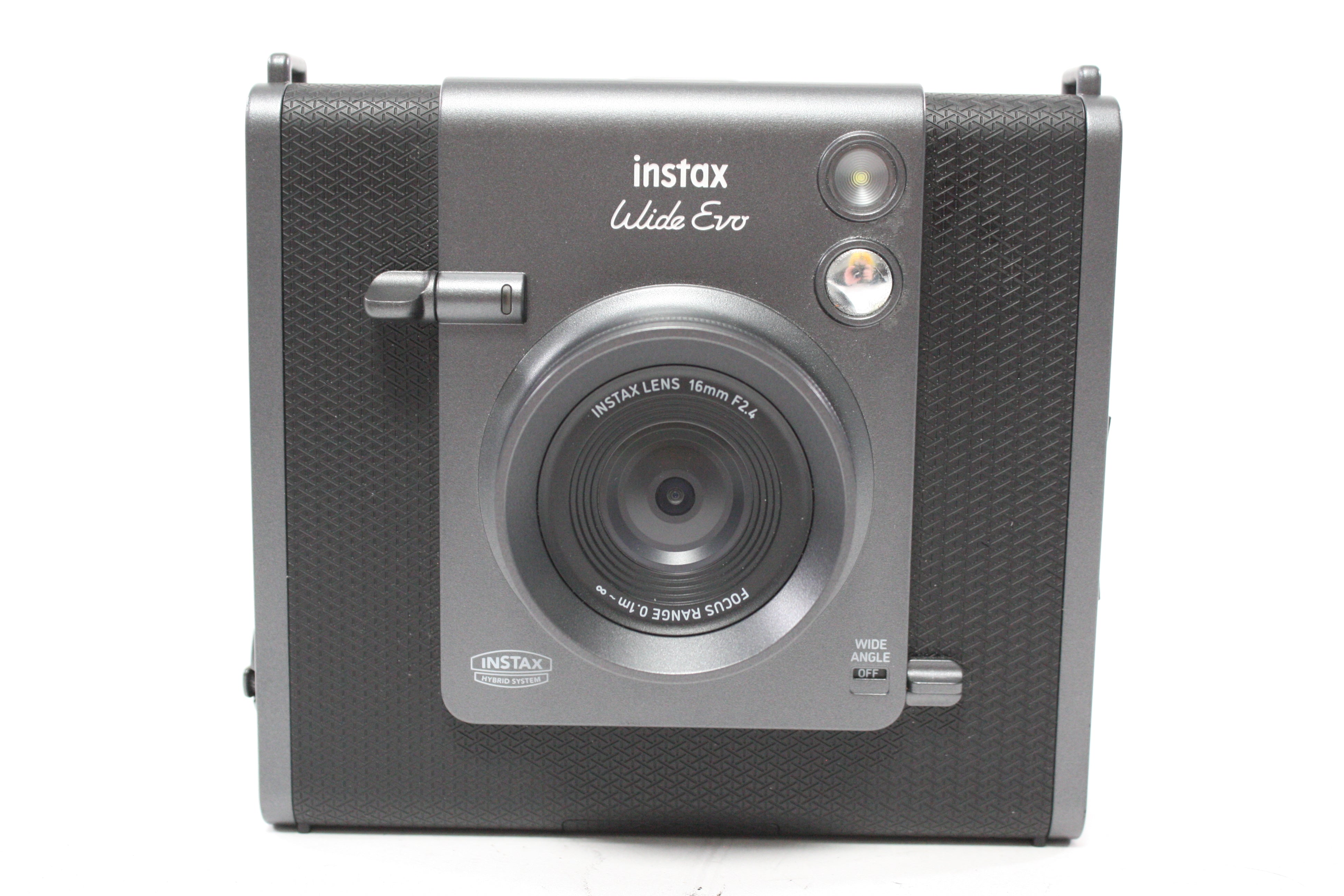 Fujifilm Instax Wide Evo Hybrid Instant Film Camera (Black)