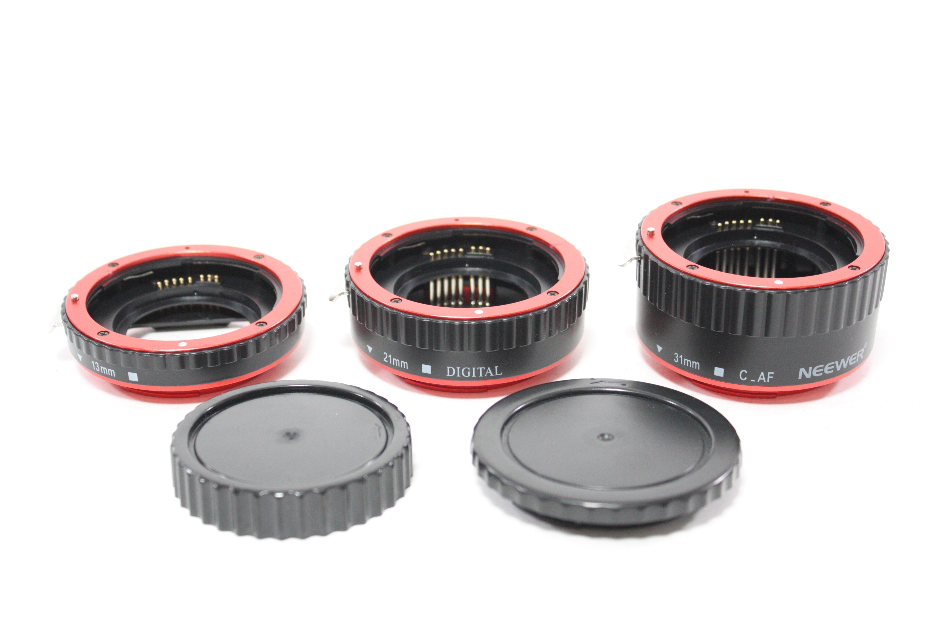 Neewer Extention Tube Set for Canon AF 13mm, 21mm, and 31mm