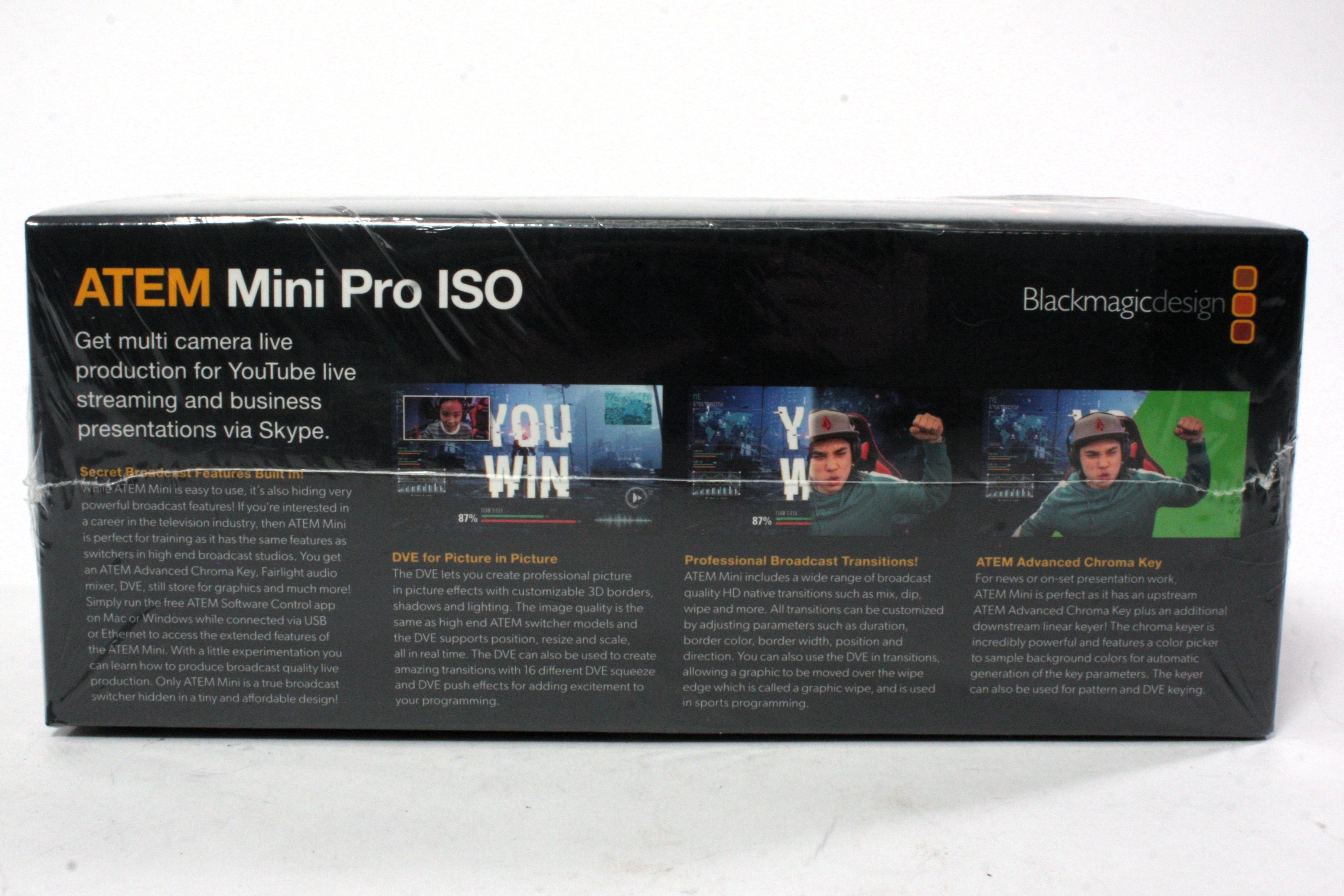 BlackMagic ATEM Mini Pro ISO UNOPENED