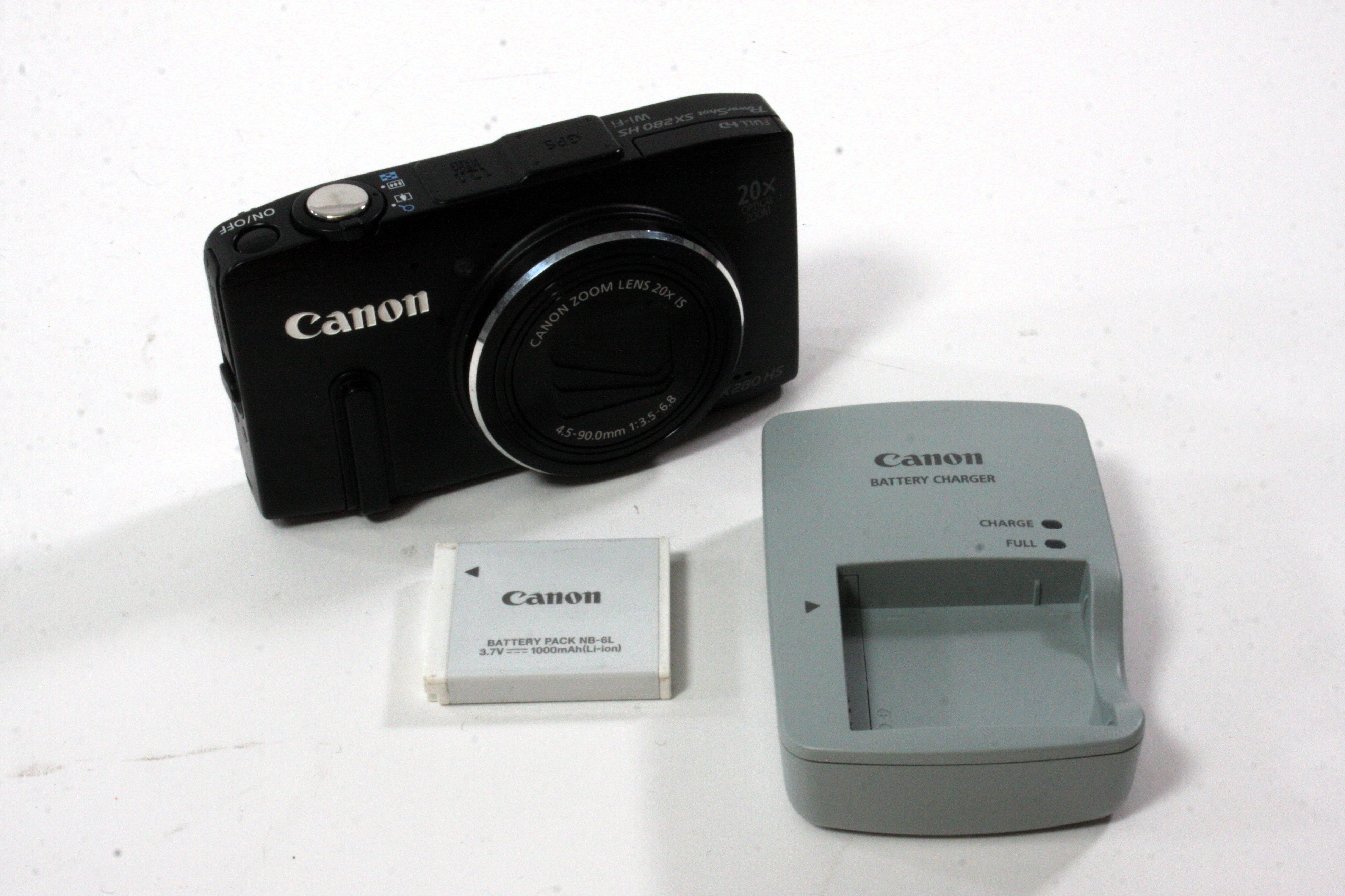 Canon SX280 HS Digital Point and Shoot Camera 20x Zoom 12.1mp