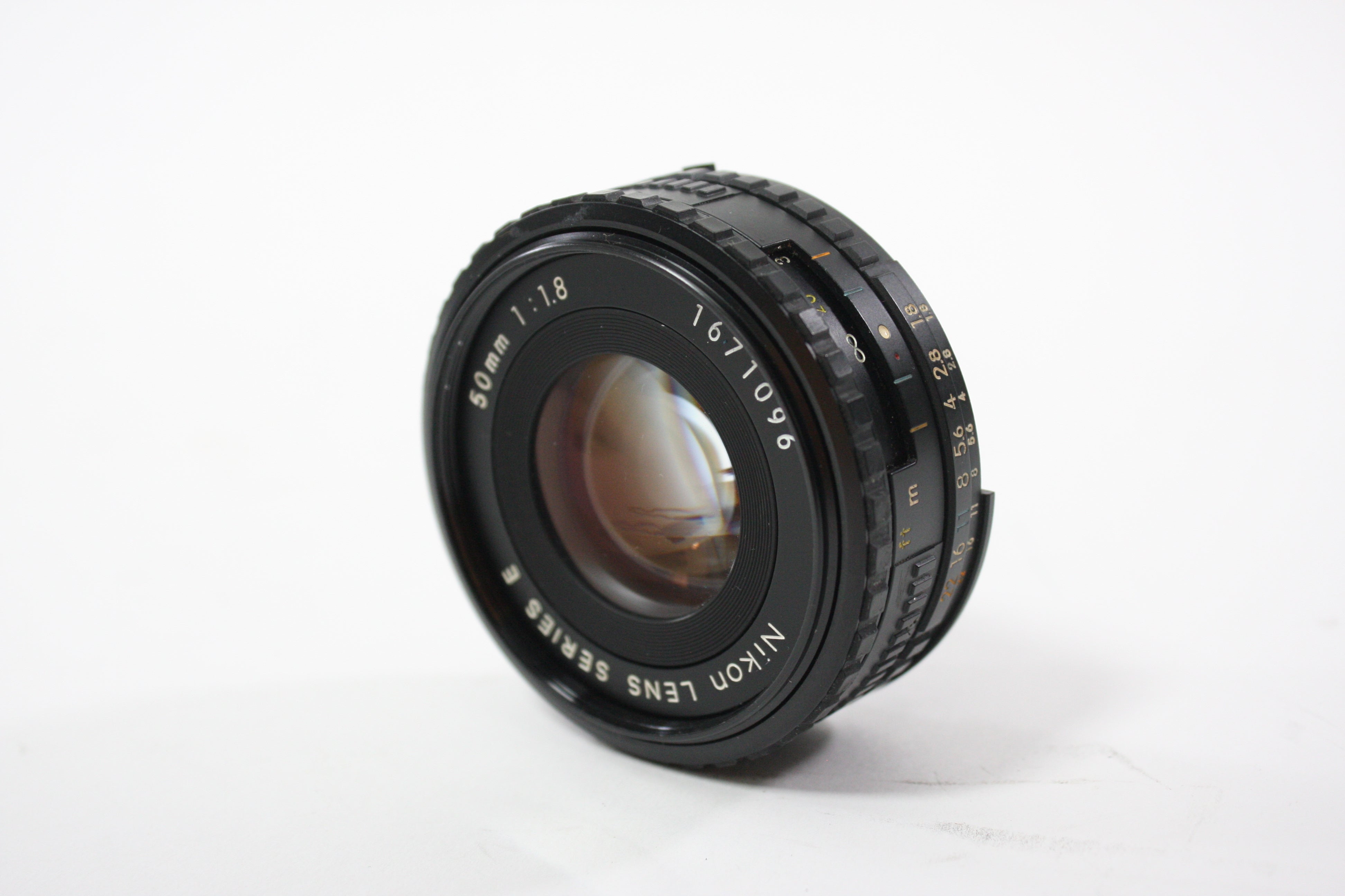 Nikon 50mm f/1.8 Series E Lens for F Mount, AS-IS for Parts or Repair