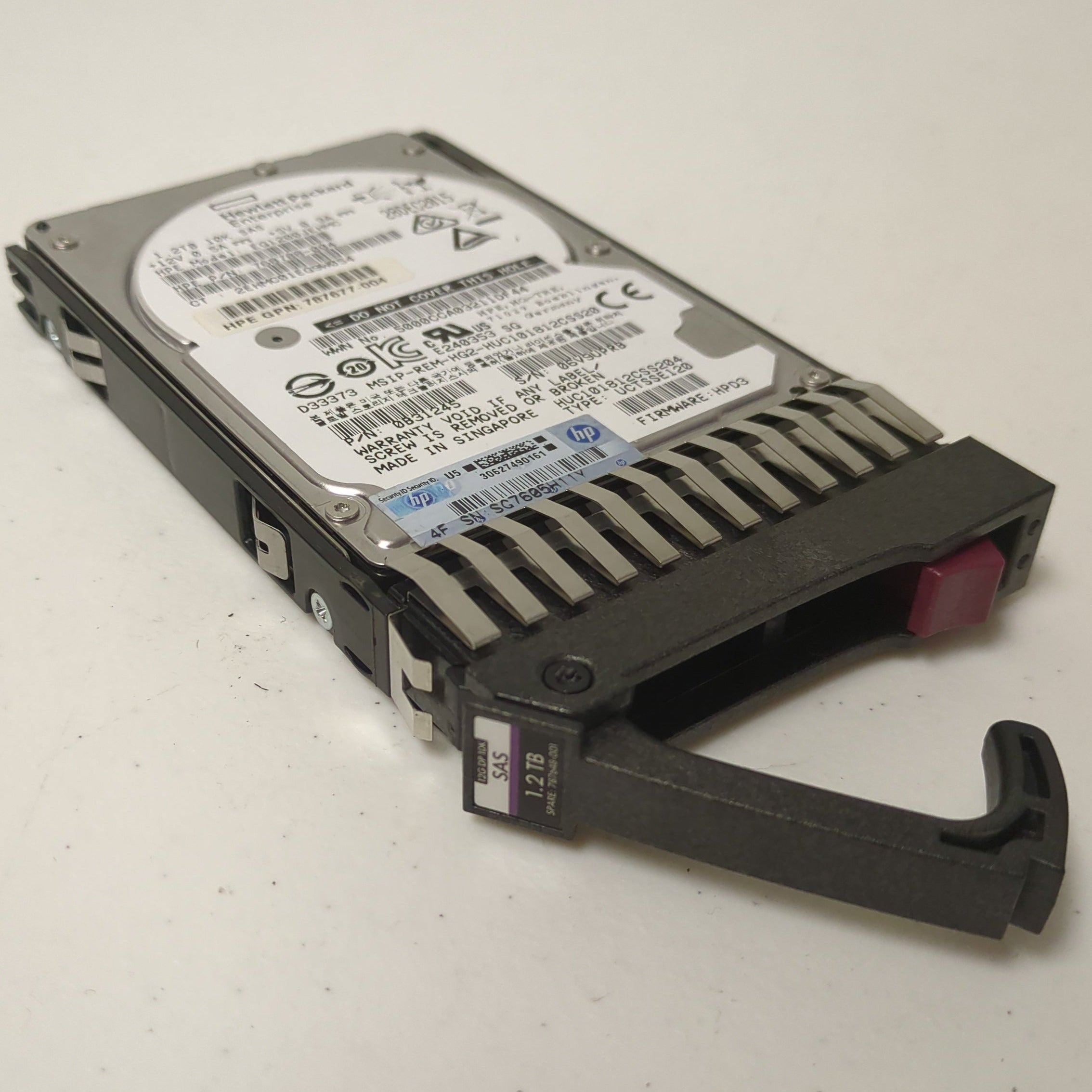 HPE 0B31245 768788-004 - MSA 1.2TB SAS 12G 10K SFF DP HDD | Alo Tech Solutions