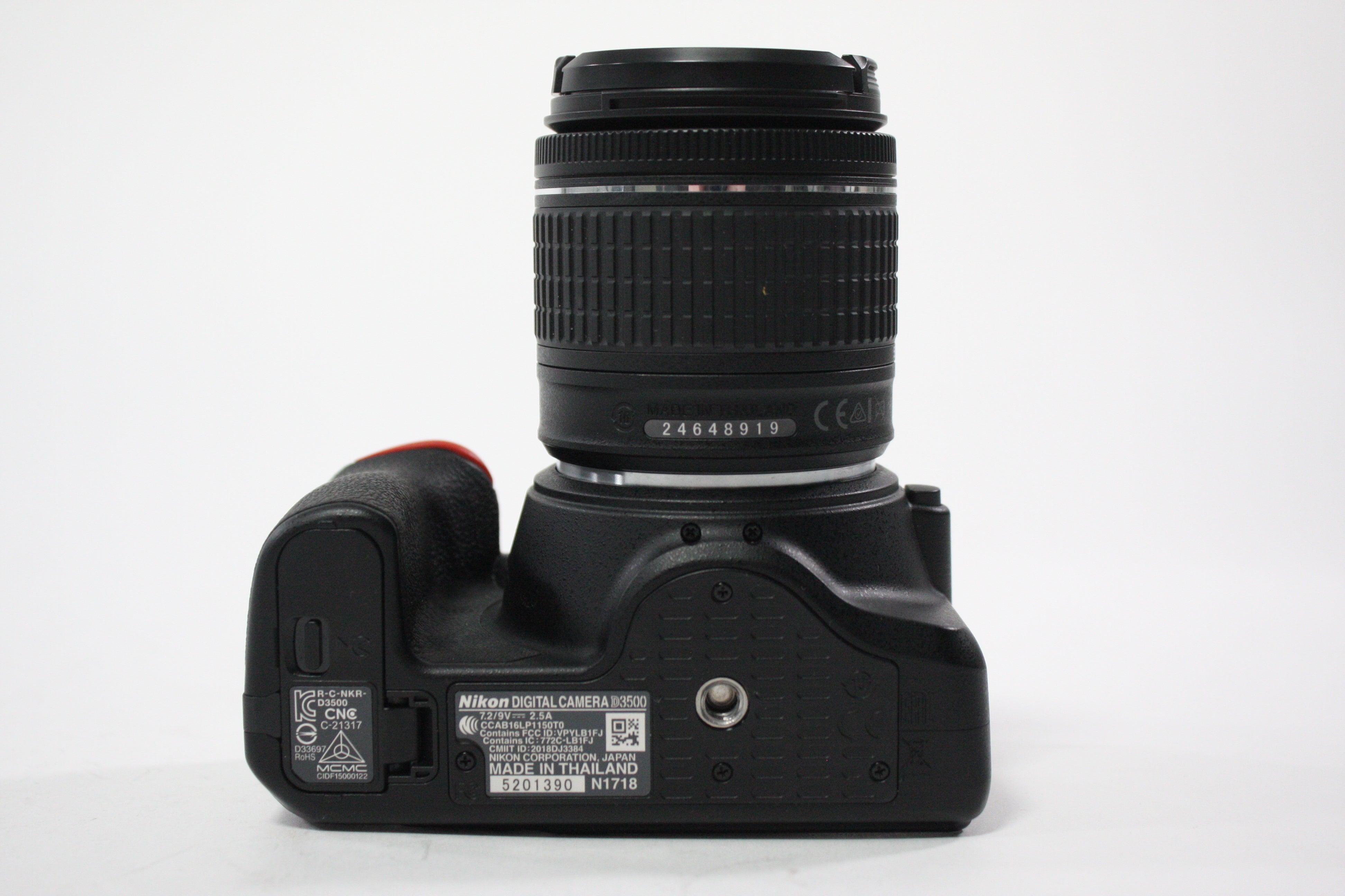 Nikon D3500 DSLR Camera with 18-55mm f/3.5-5.6 G DX VR AF-P Lens, Shutter Count 604