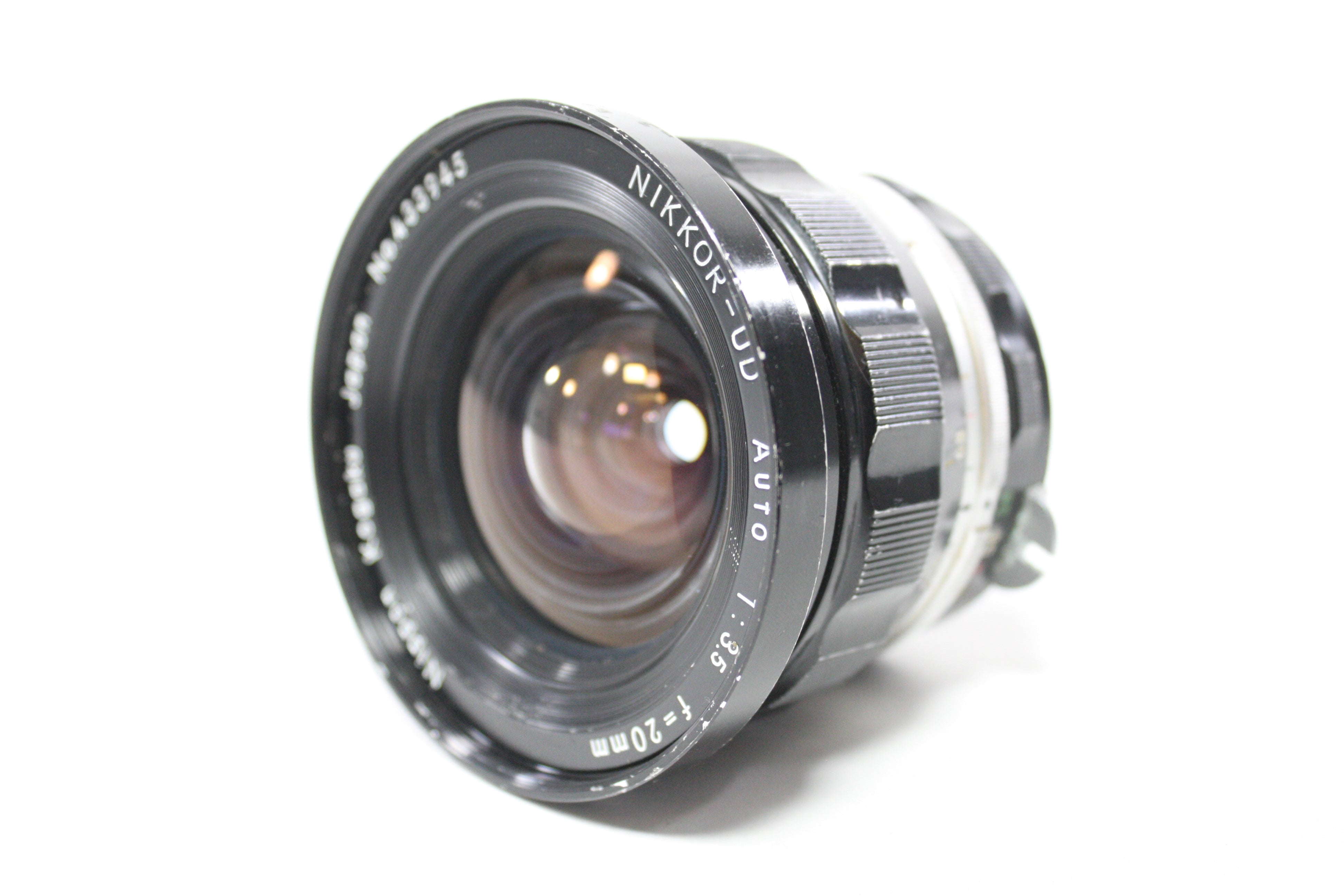 Nikon 20mm f/3.5 Nikkor-UD Auto Lens for F Mount