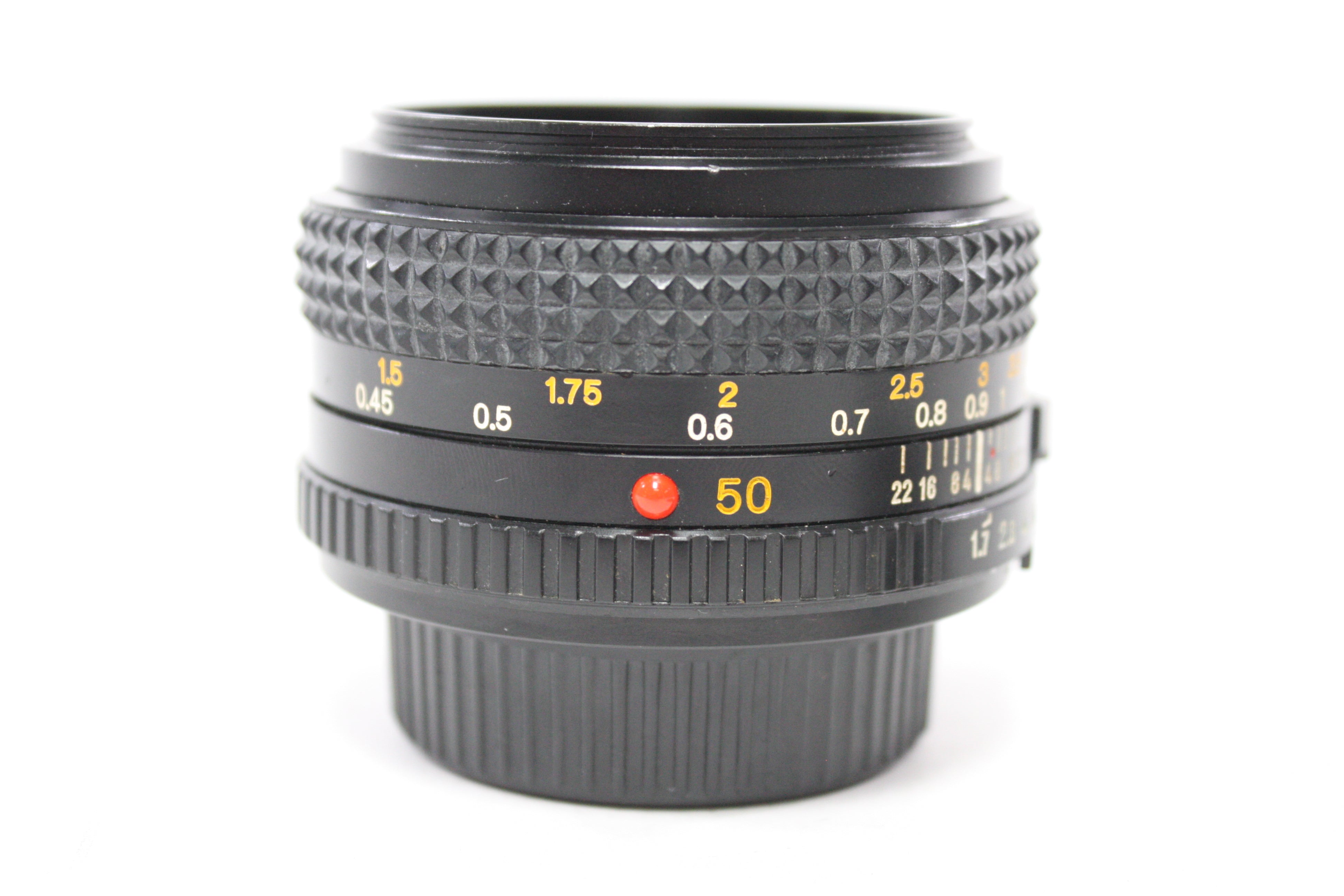 Minolta 50mm f/1.7 Lens for MD Mount
