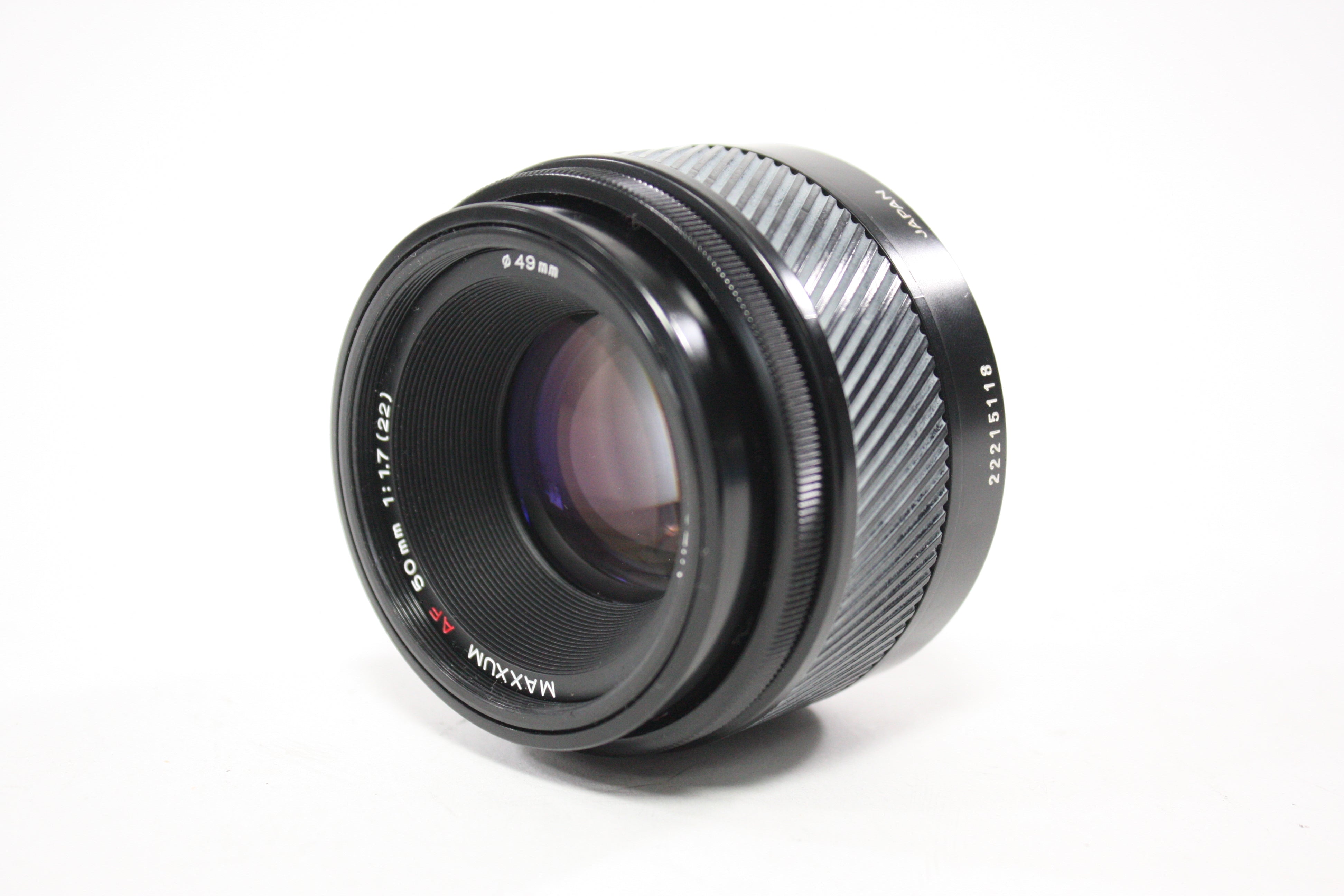 Minolta 50mm f/1.7 Maxxum AF Lens for A Mount