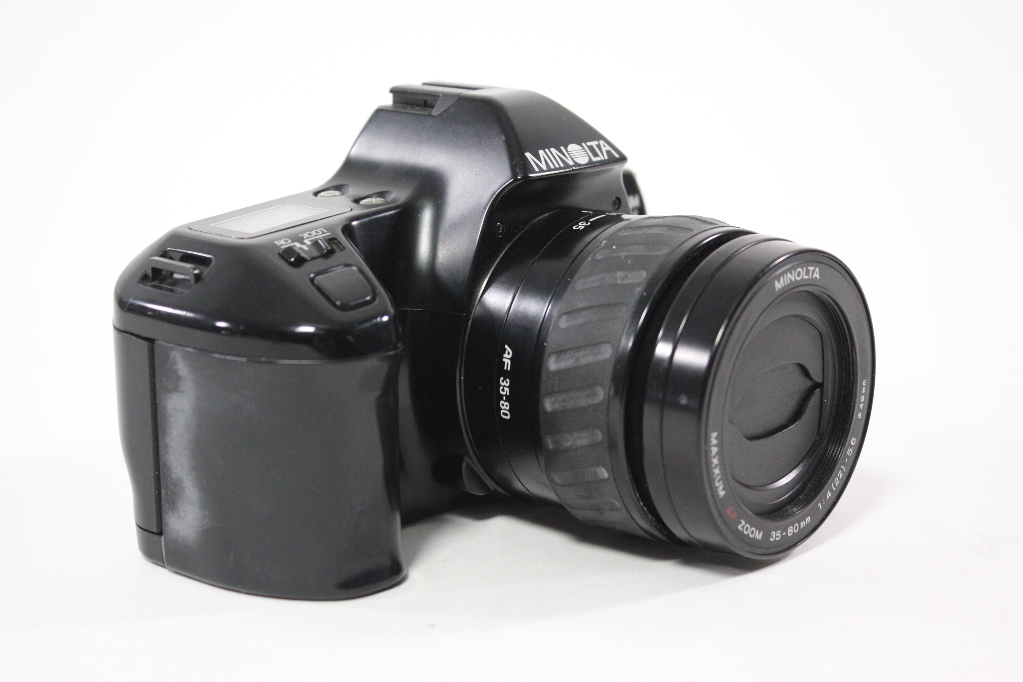 Minolta Maxxum 3000i 35mm SLR Camera with Minotla Maxxum 35-80mm f/4 AF Zoom for A Mount Lens