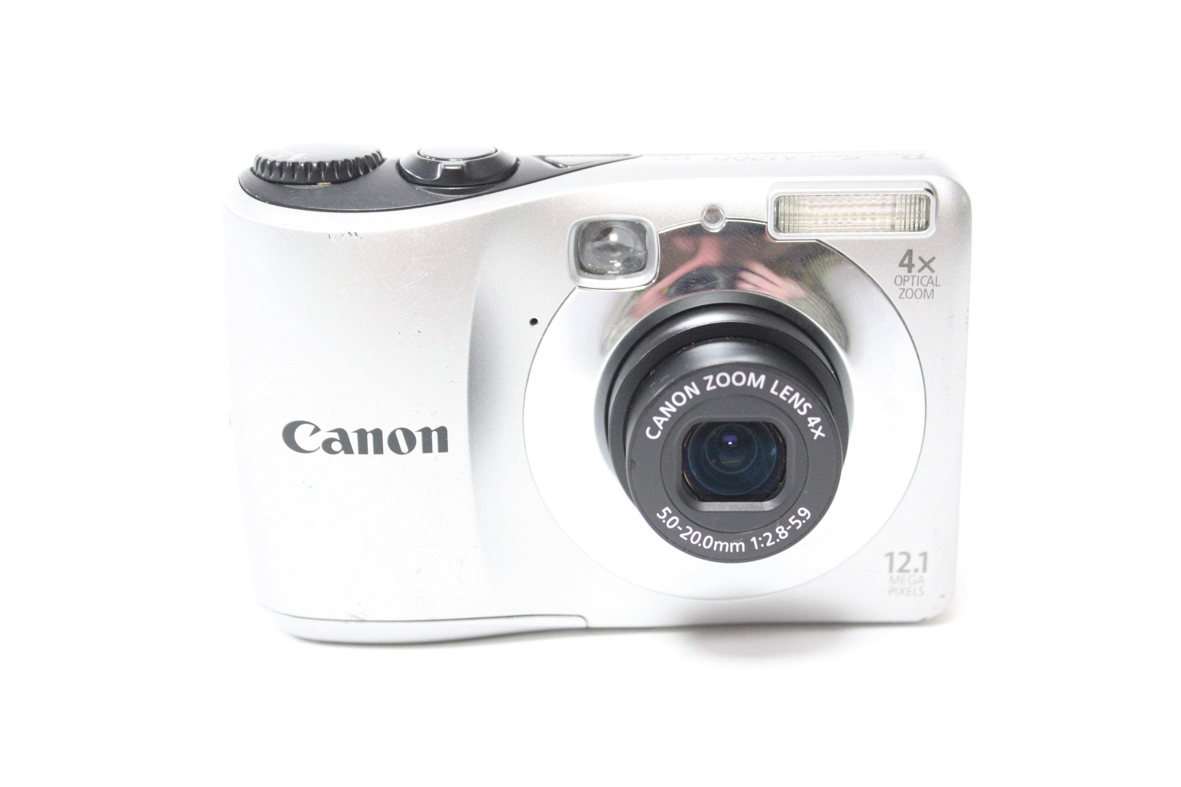 Canon PowerShot A1200 Digital Point and Shoot Camera 4x Zoom 12.1mp (Silver)