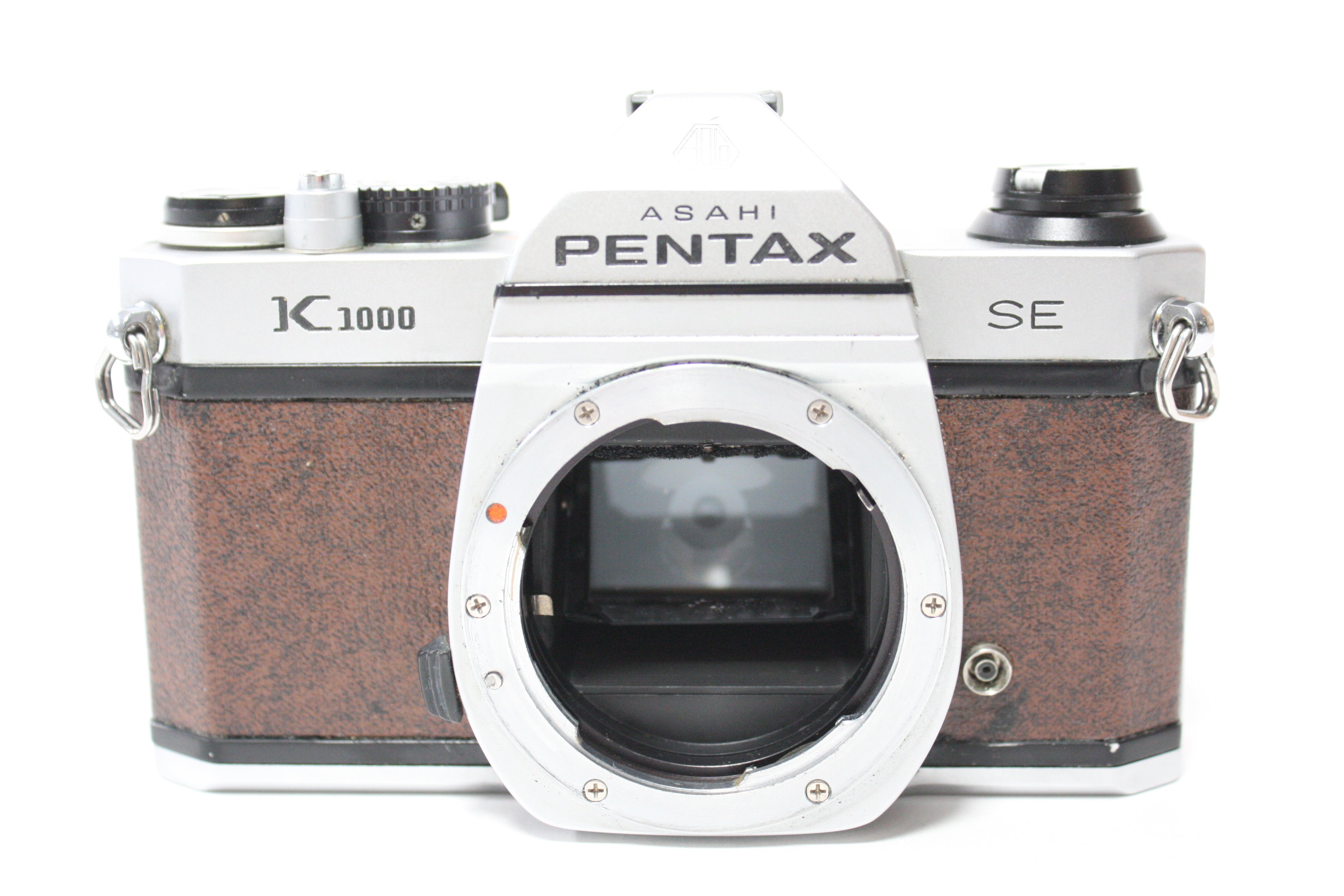 Pentax K1000 SE Brown 35mm SLR Camera Body with 50mm f/2 SMC Pentax-M Lens
