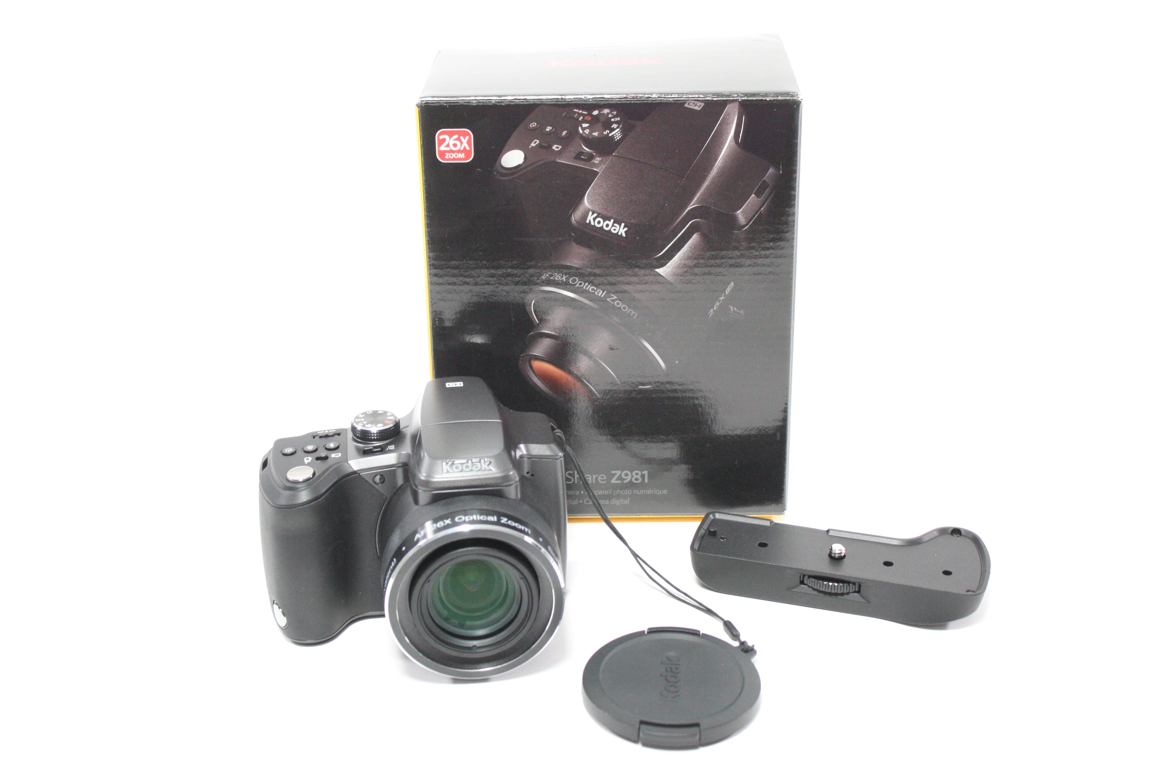Kodak EasyShare Z981 Digital Point and Shoot Camera 26x Zoom 14mp