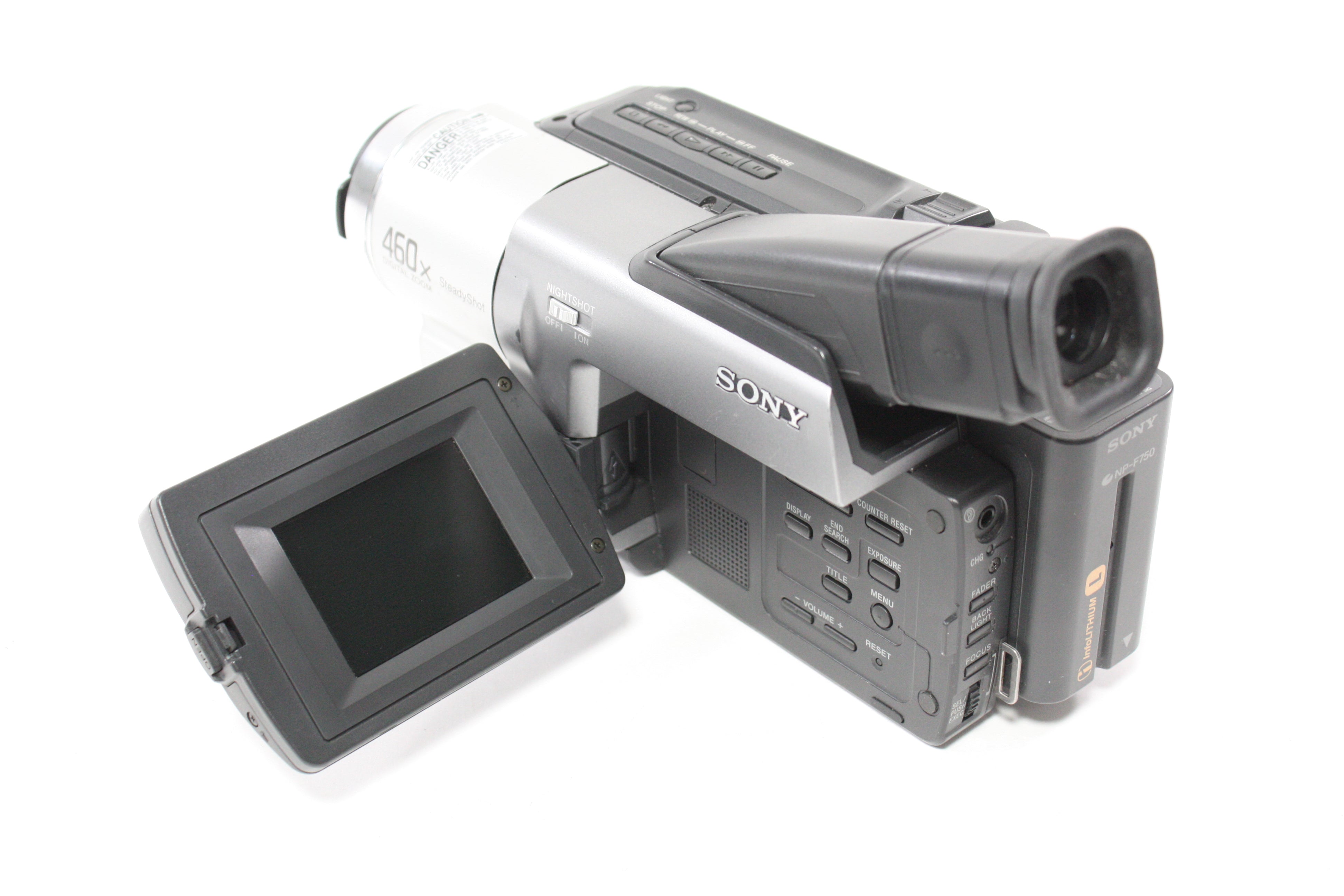 Sony Handycam Vision CCD-TRV68 NTSC Hi8 Casette Video Camera