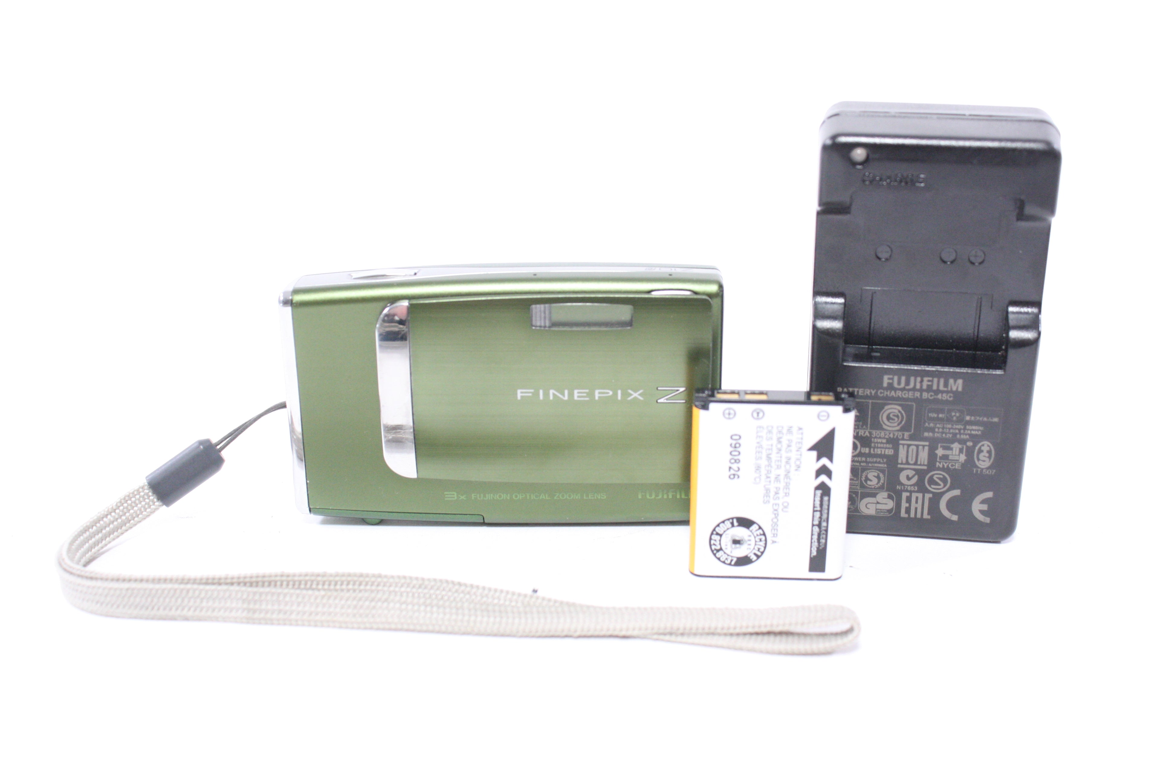 Fujifilm Finepix Z10 FD Digital Point and Shoot Camera 3x Zoom 7.2mp (Green)
