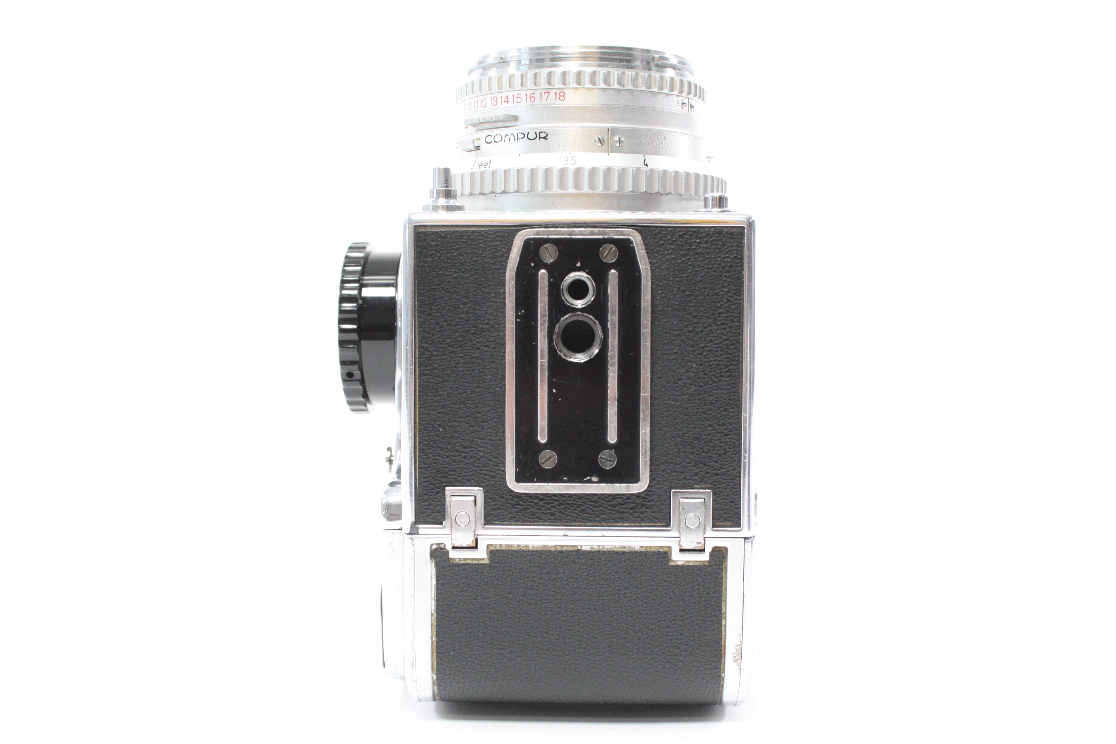 Hasselblad 500C Camera with Planar 80mm f/2.8 Lens, 120 A12 Film Back, Waist Level Viewfinder and BrightScreen Proscreen 20/20 Focus Screen