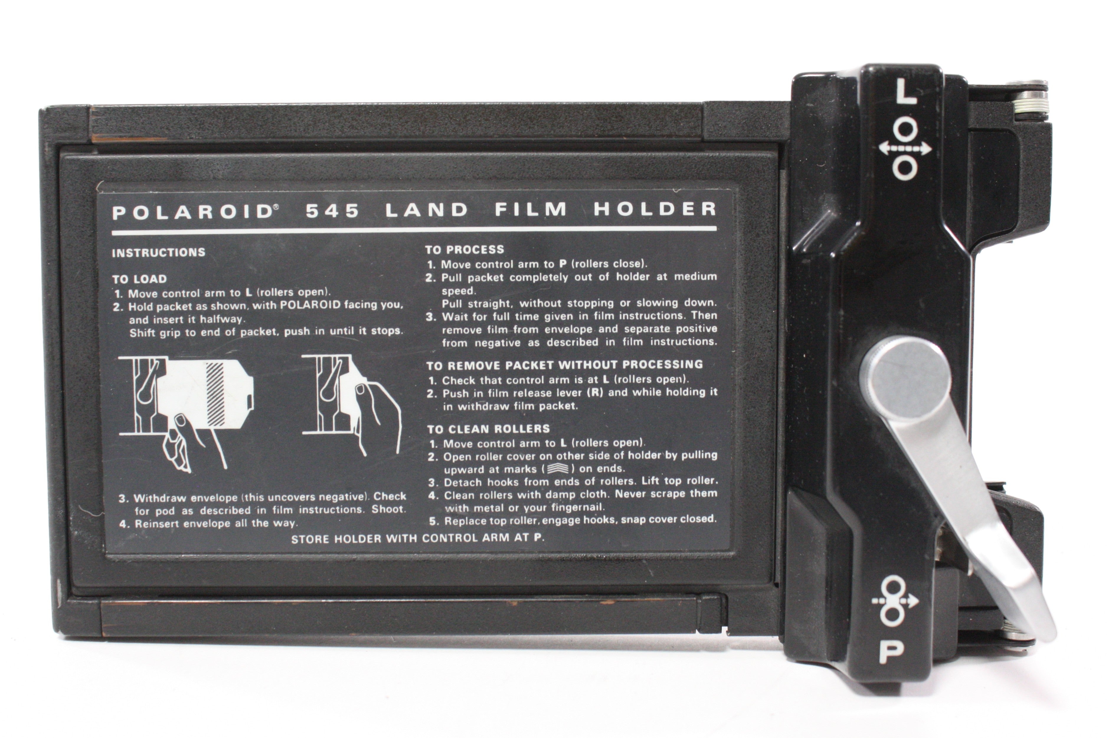Polaroid 545 4X5 Film Holder
