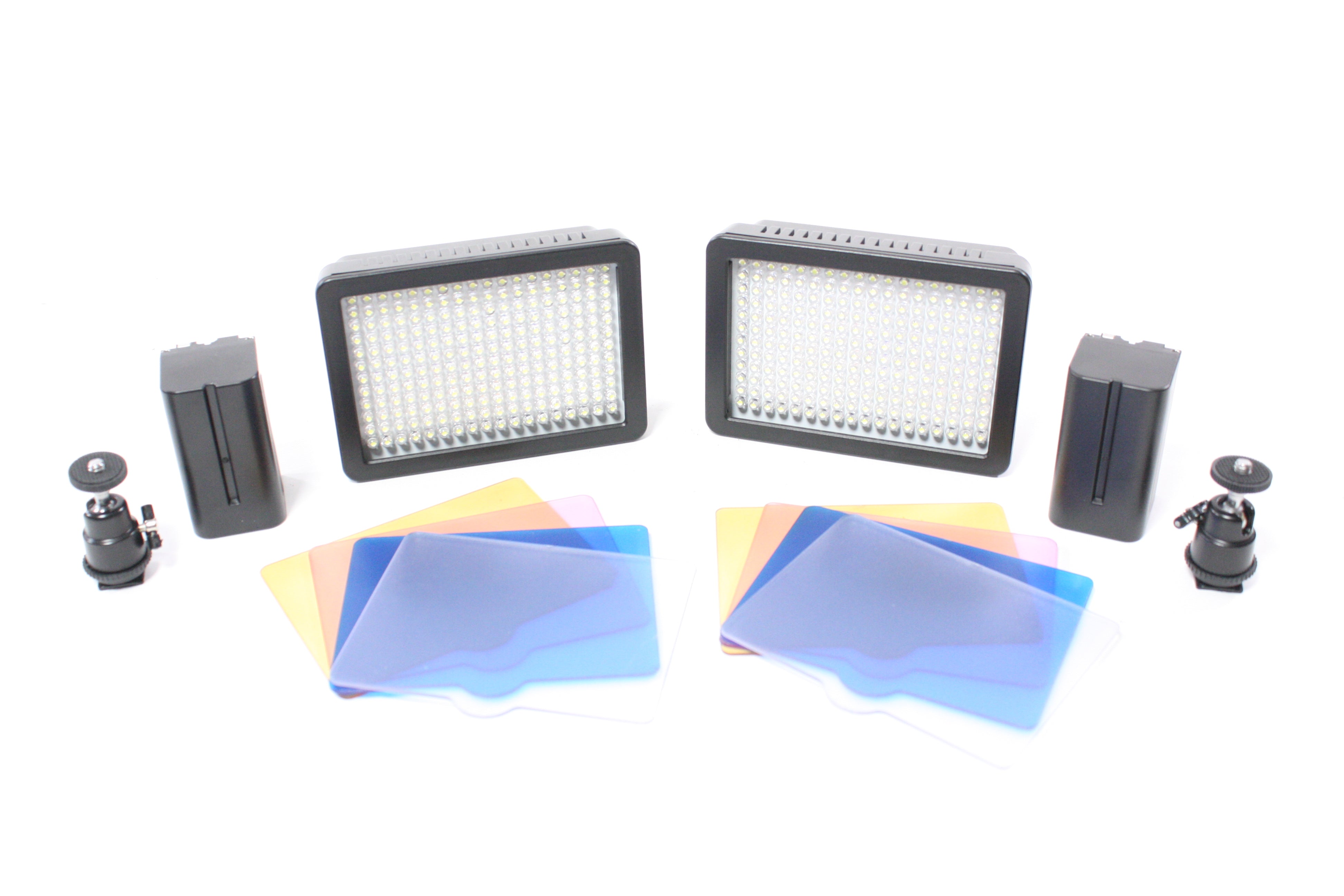 Generic LED Light Panels Set of 2