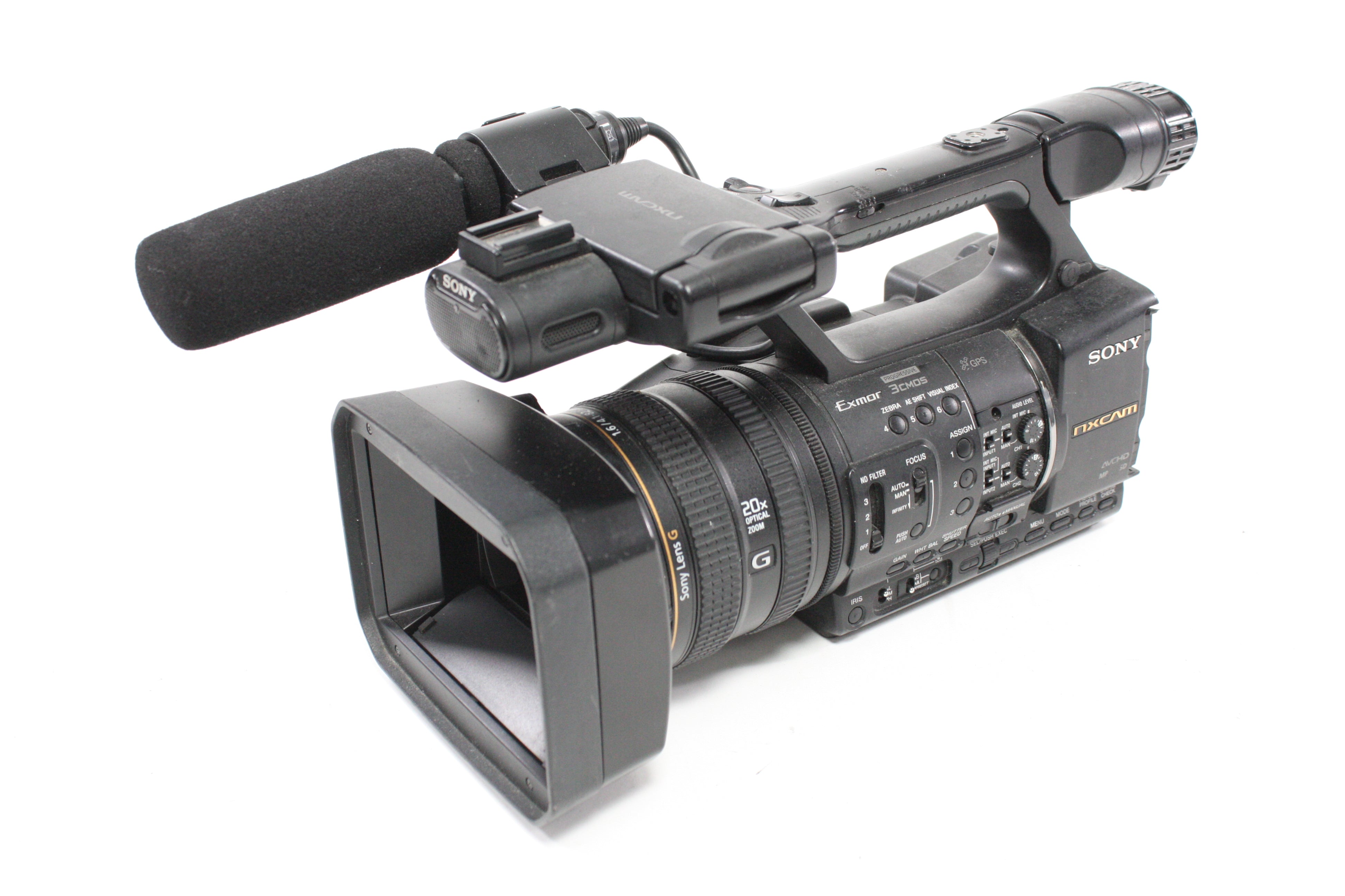 Sony HXR-NX5U NXCAM Professional Camcorder with 790 Hours
