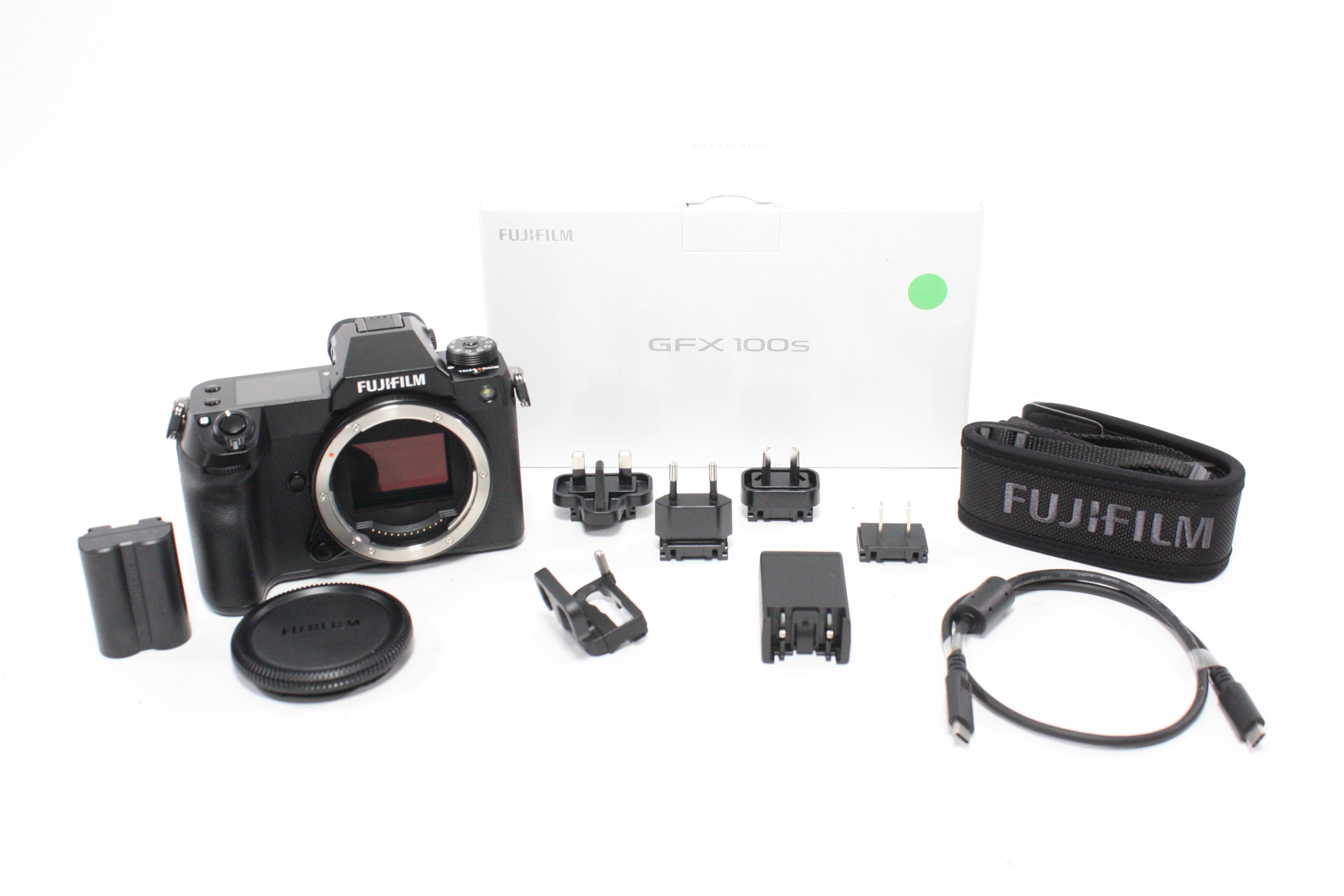 Fujifilm GFX 100S Digital Mirrorless Camera Body with Shutter Count 1