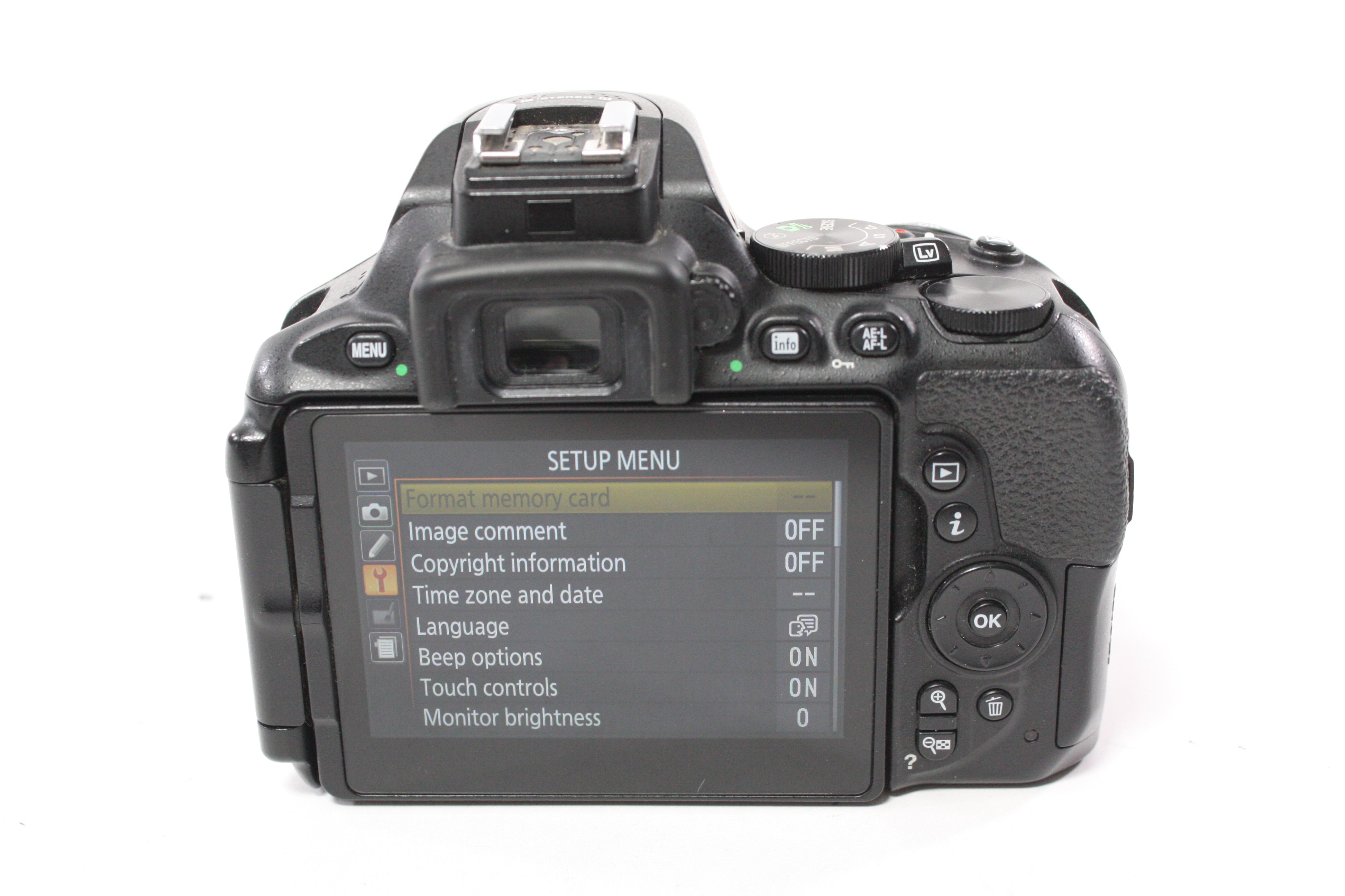 Nikon D5600 DSLR Camera Body with Shutter Count 28,592
